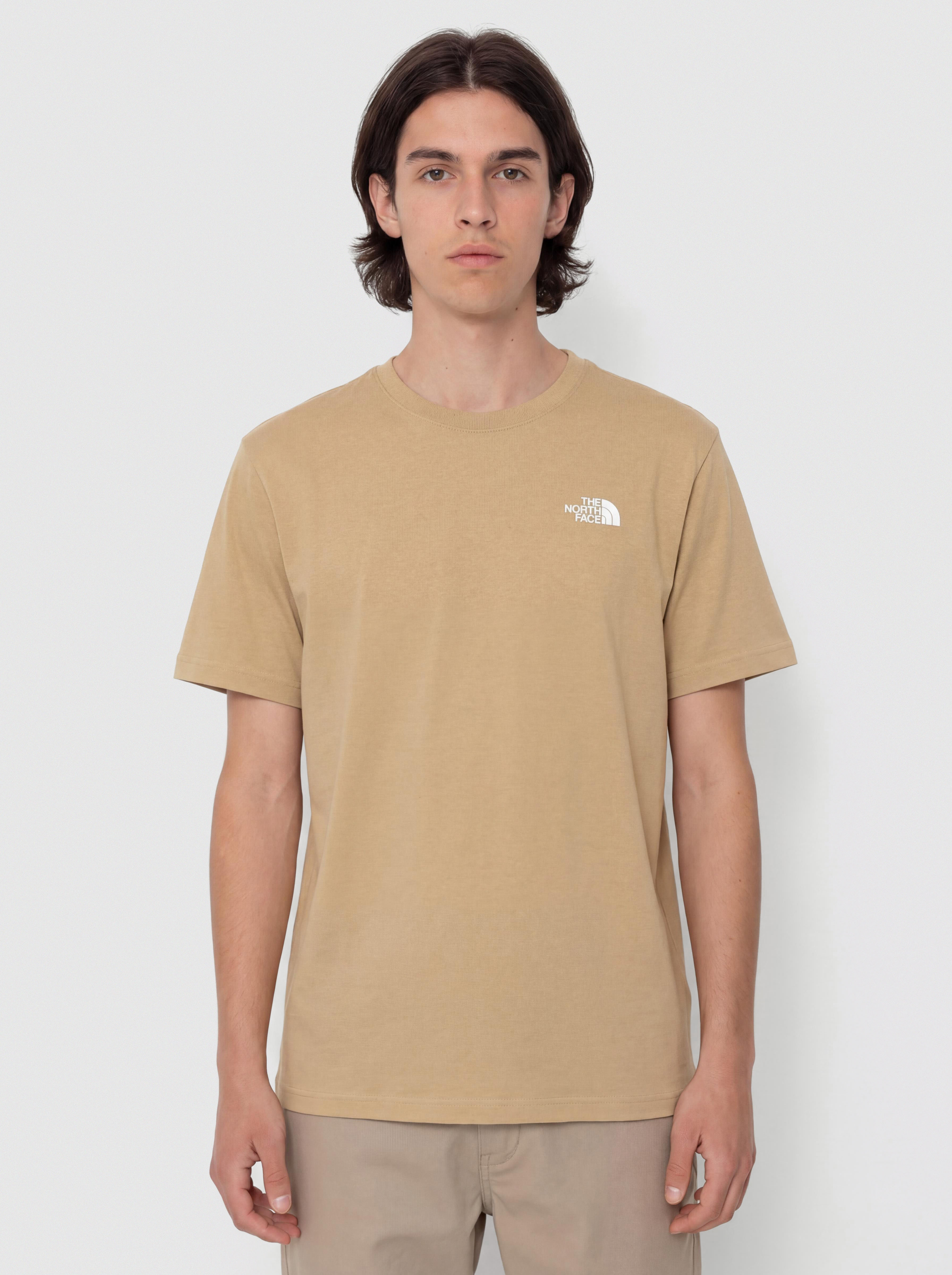 T-shirt The North Face Evolution Box Nse (khaki stone)