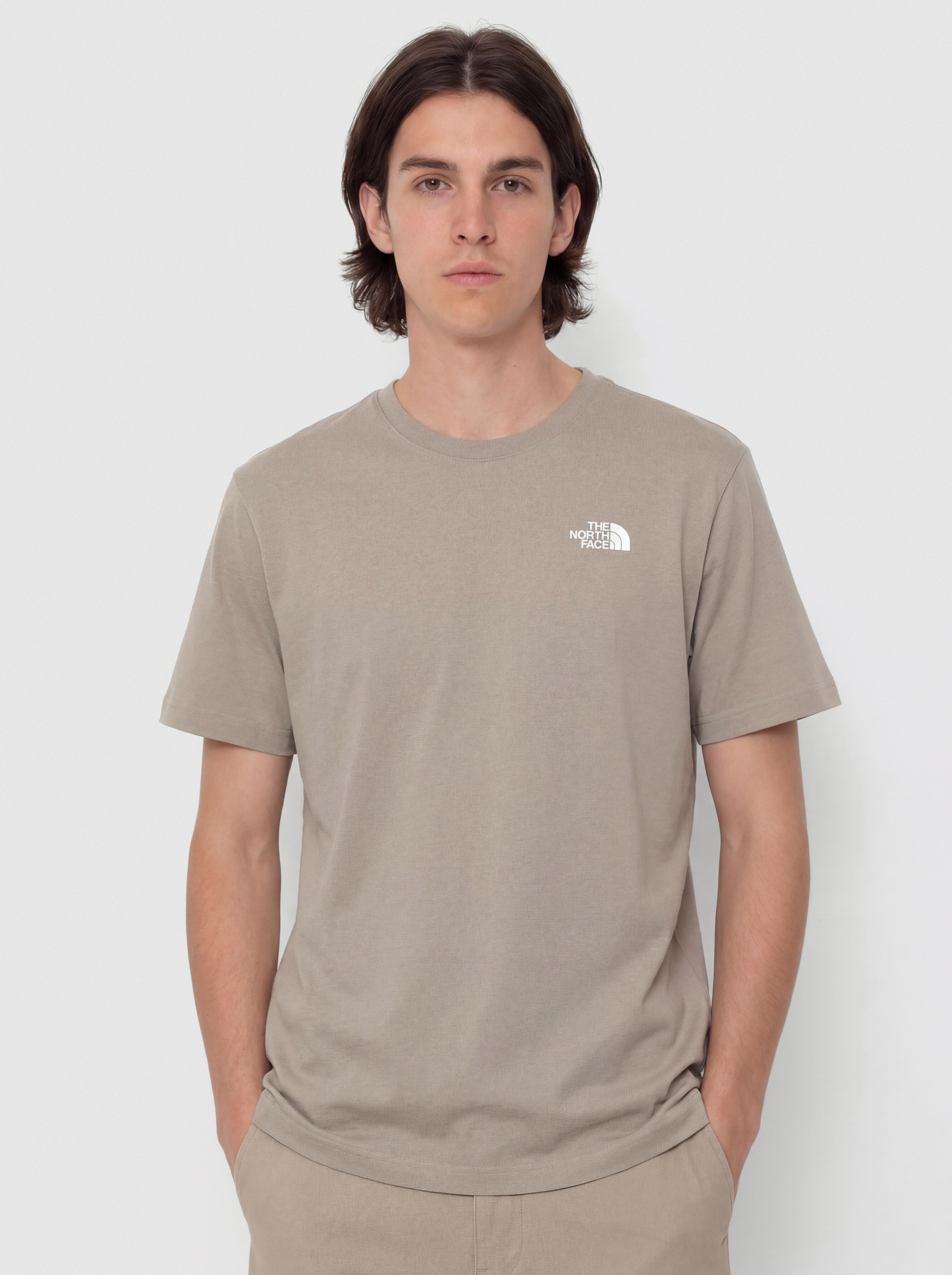 T-shirt The North Face Evolution Box Nse (stone slab)