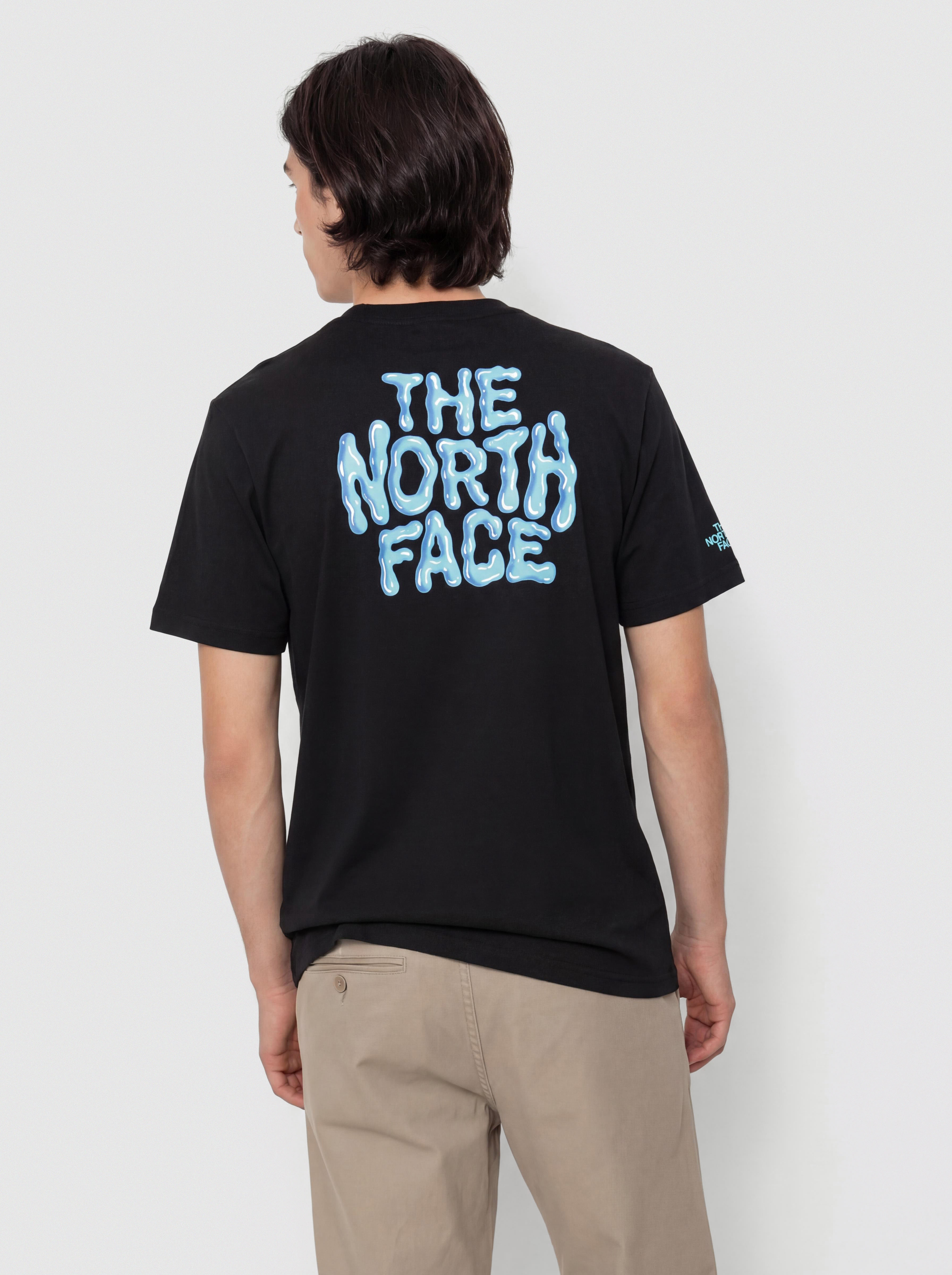 T-shirt The North Face Drip Logo Relaxed (tnf black)