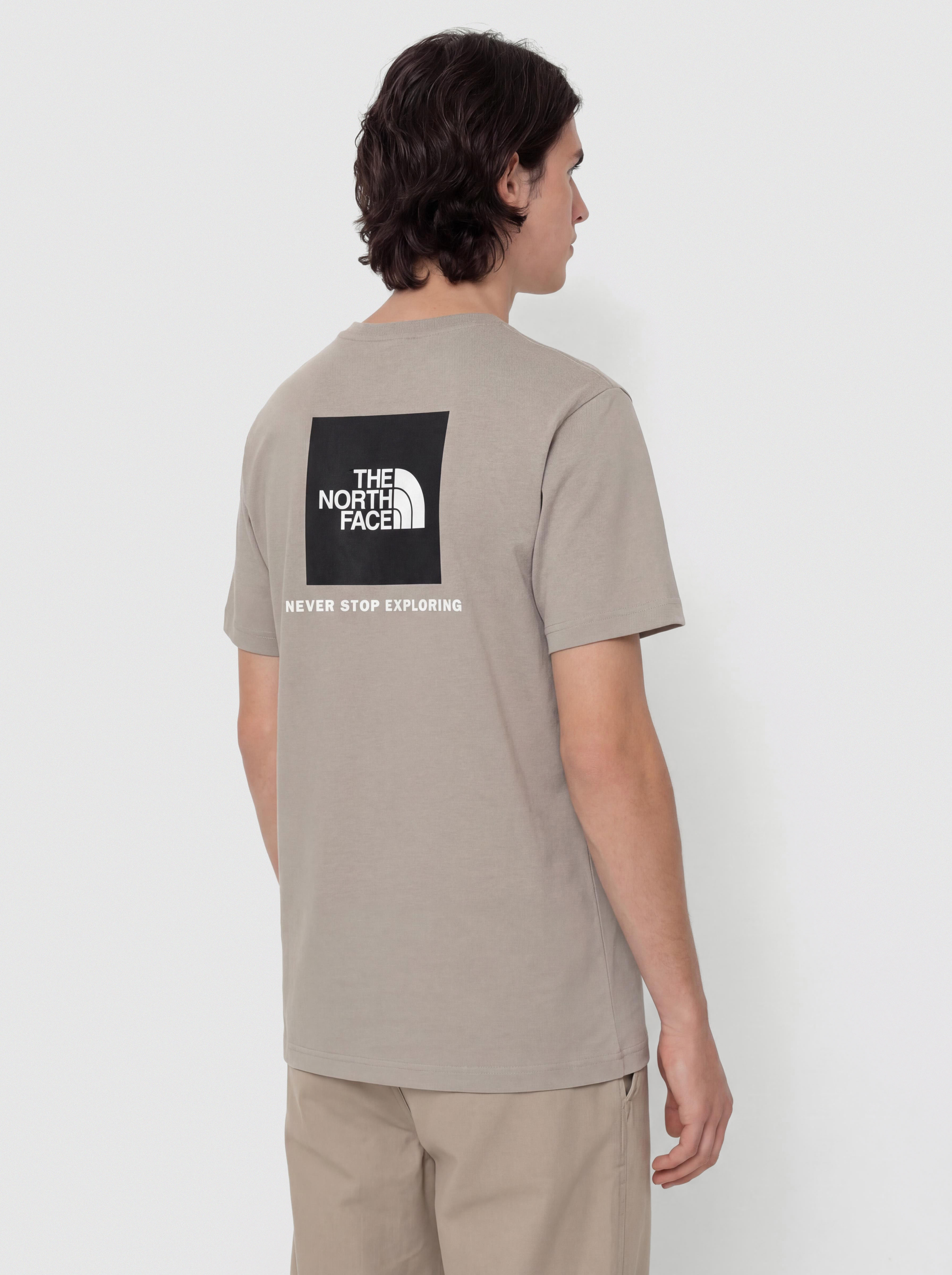 T-shirt The North Face Evolution Box Nse (stone slab)