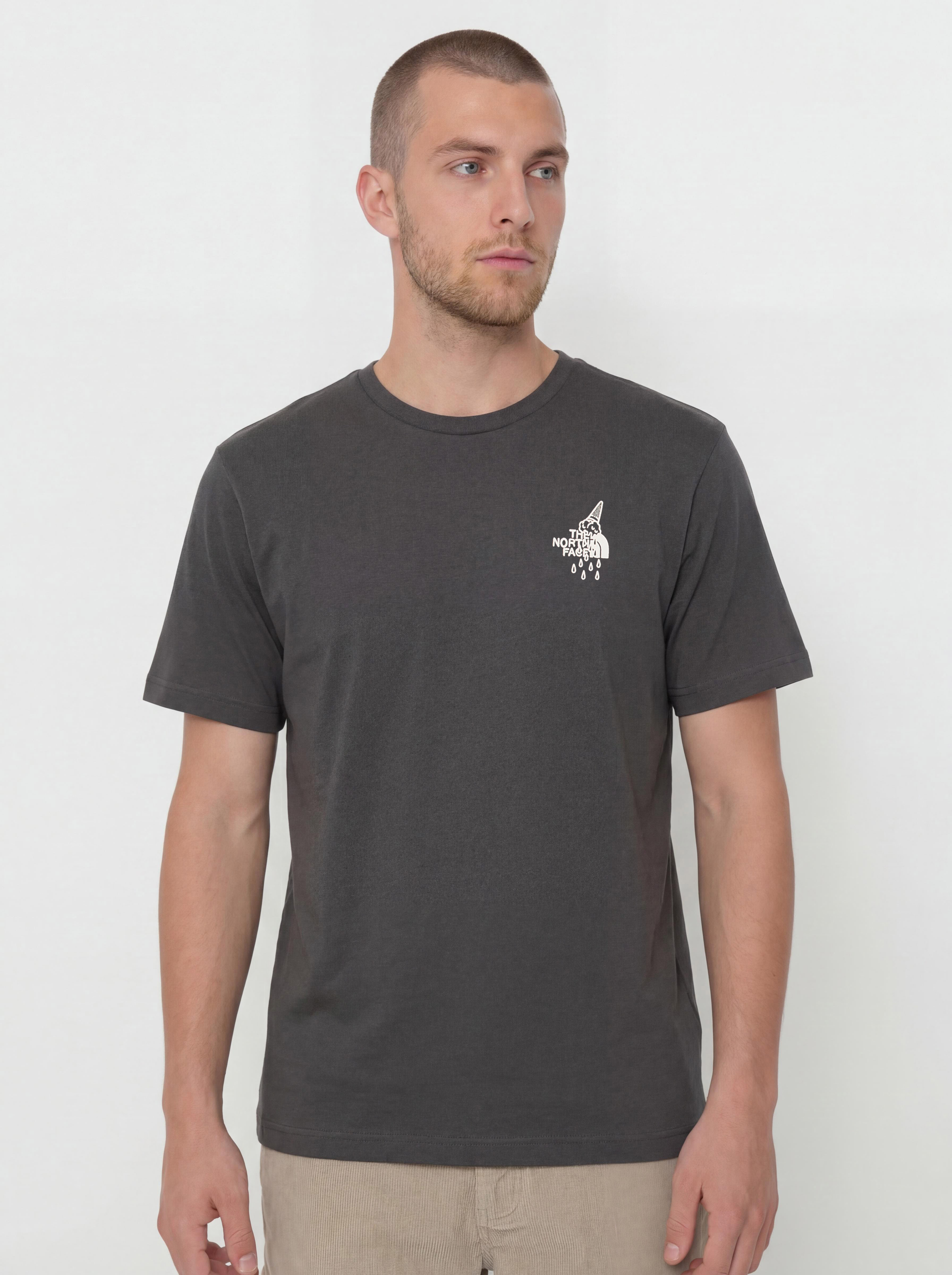 T-shirt The North Face Powder Days Relaxed Graphic (asphalt grey)