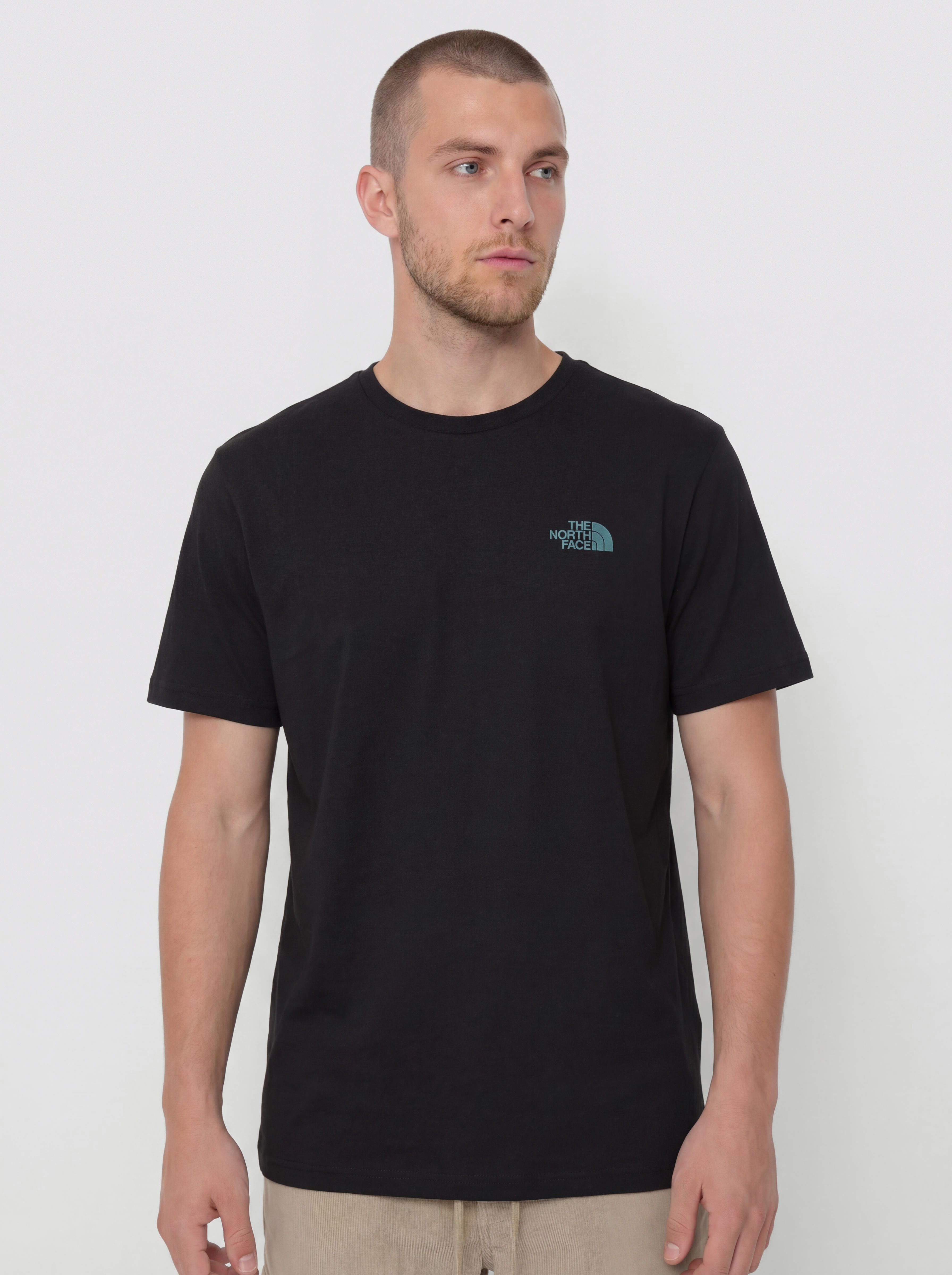 T-shirt The North Face Box Nse Tailgrid Infill (tnf black/deep nori tra)