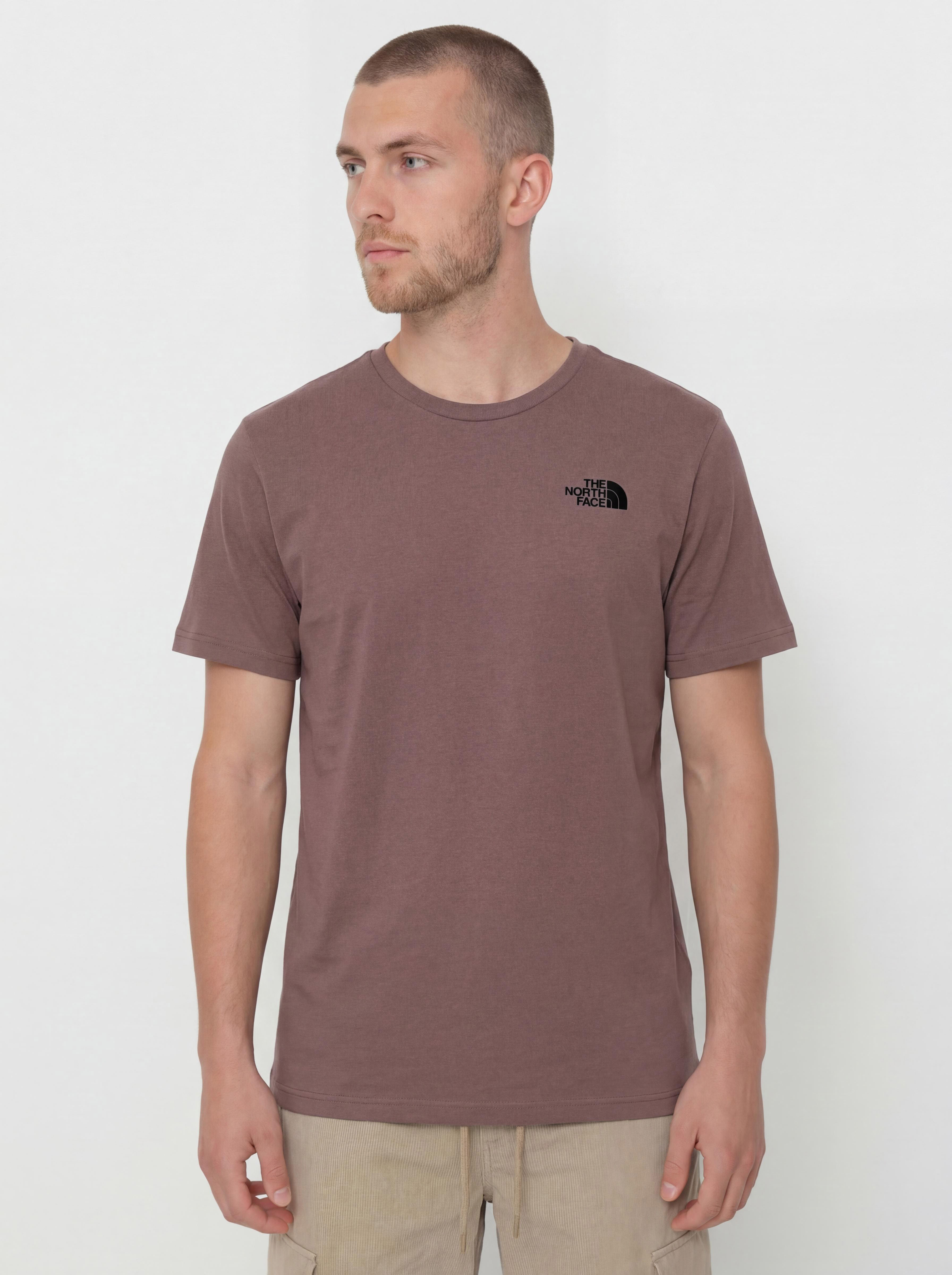 T-shirt The North Face Box Nse Edge Of Light Infill Relaxed (tawny quartz/tnf black)