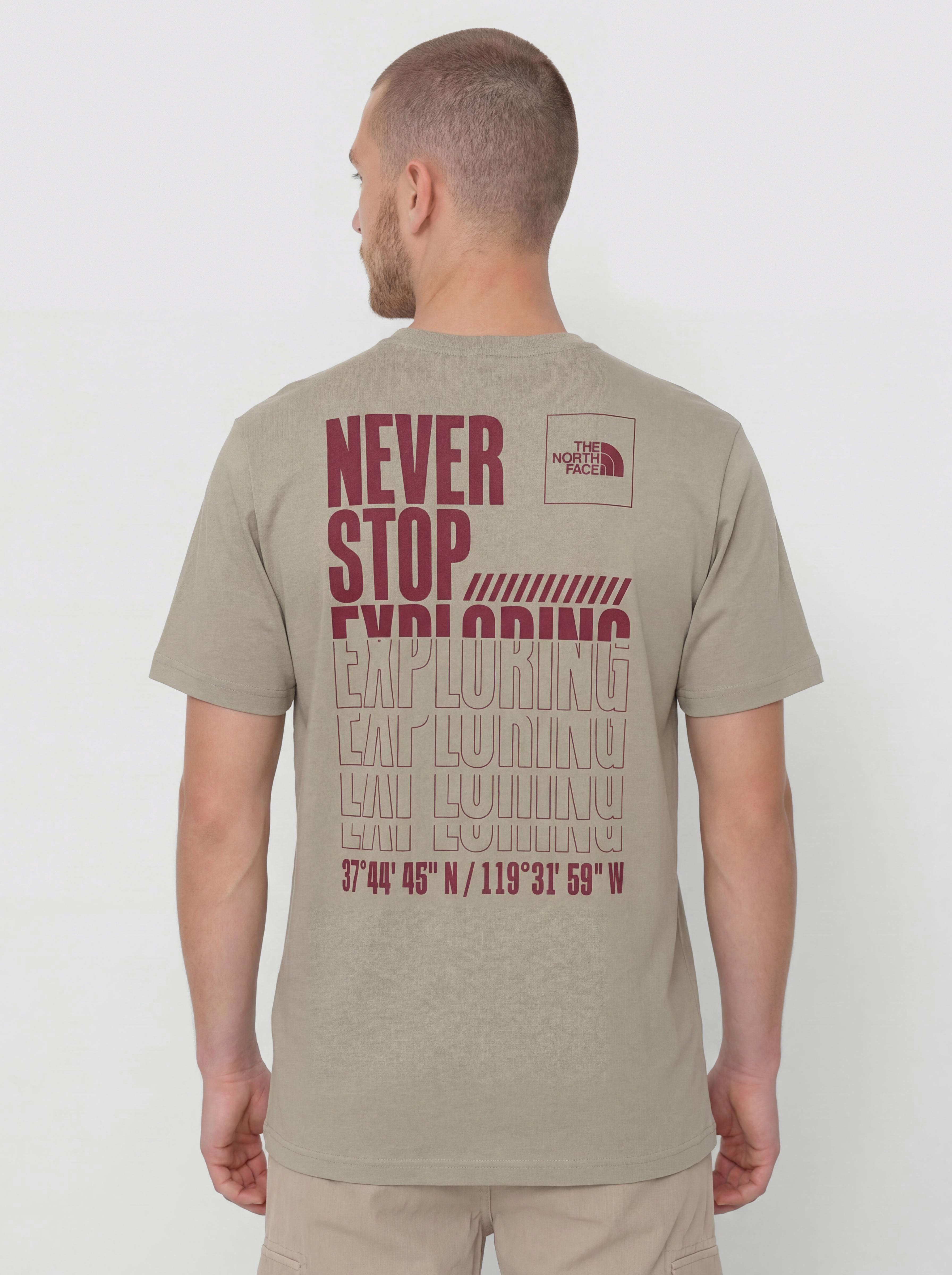 T-shirt The North Face Coordinates (clay grey)