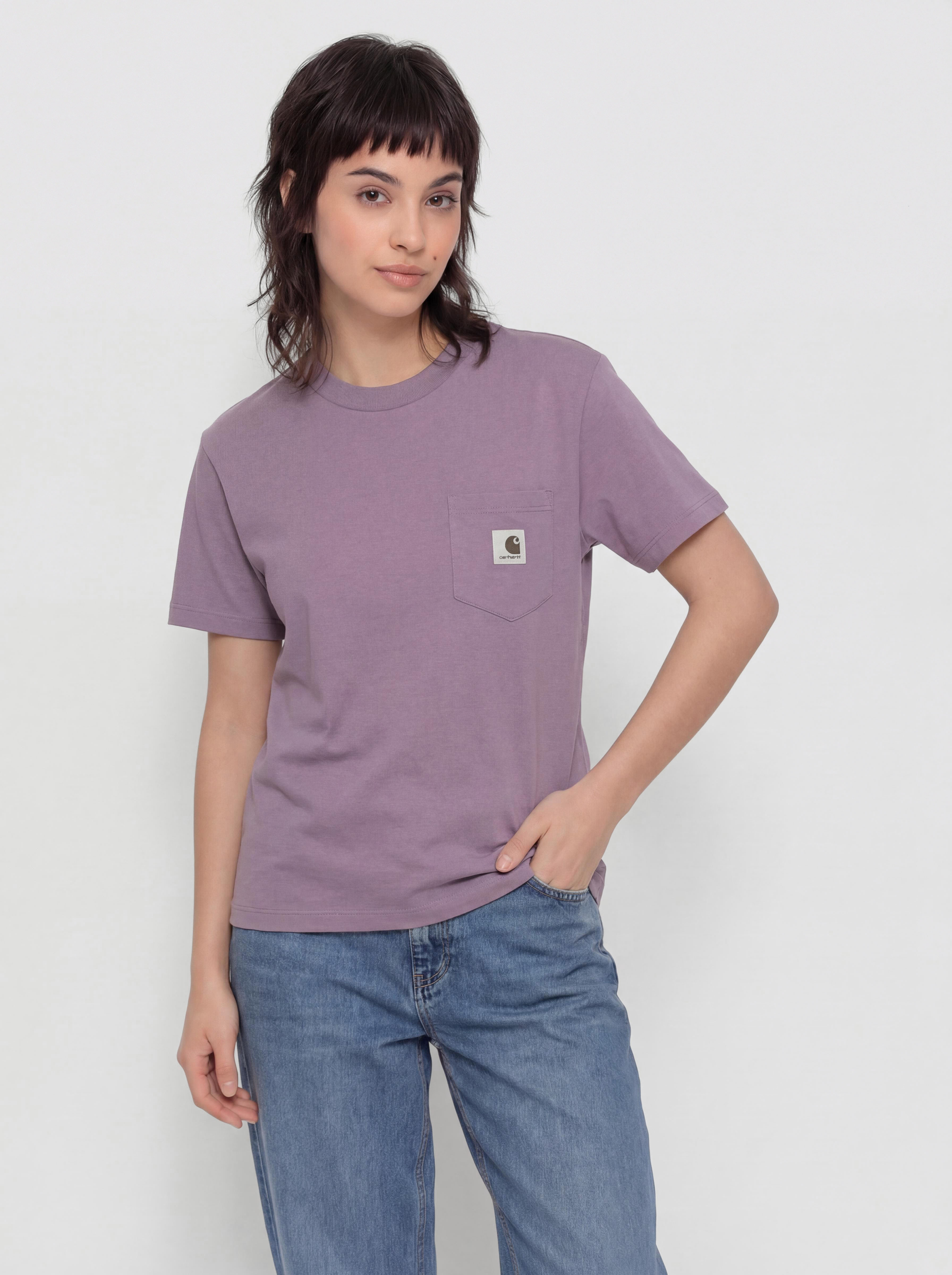 T-shirt Carhartt WIP Pocket Wmn (phlox)