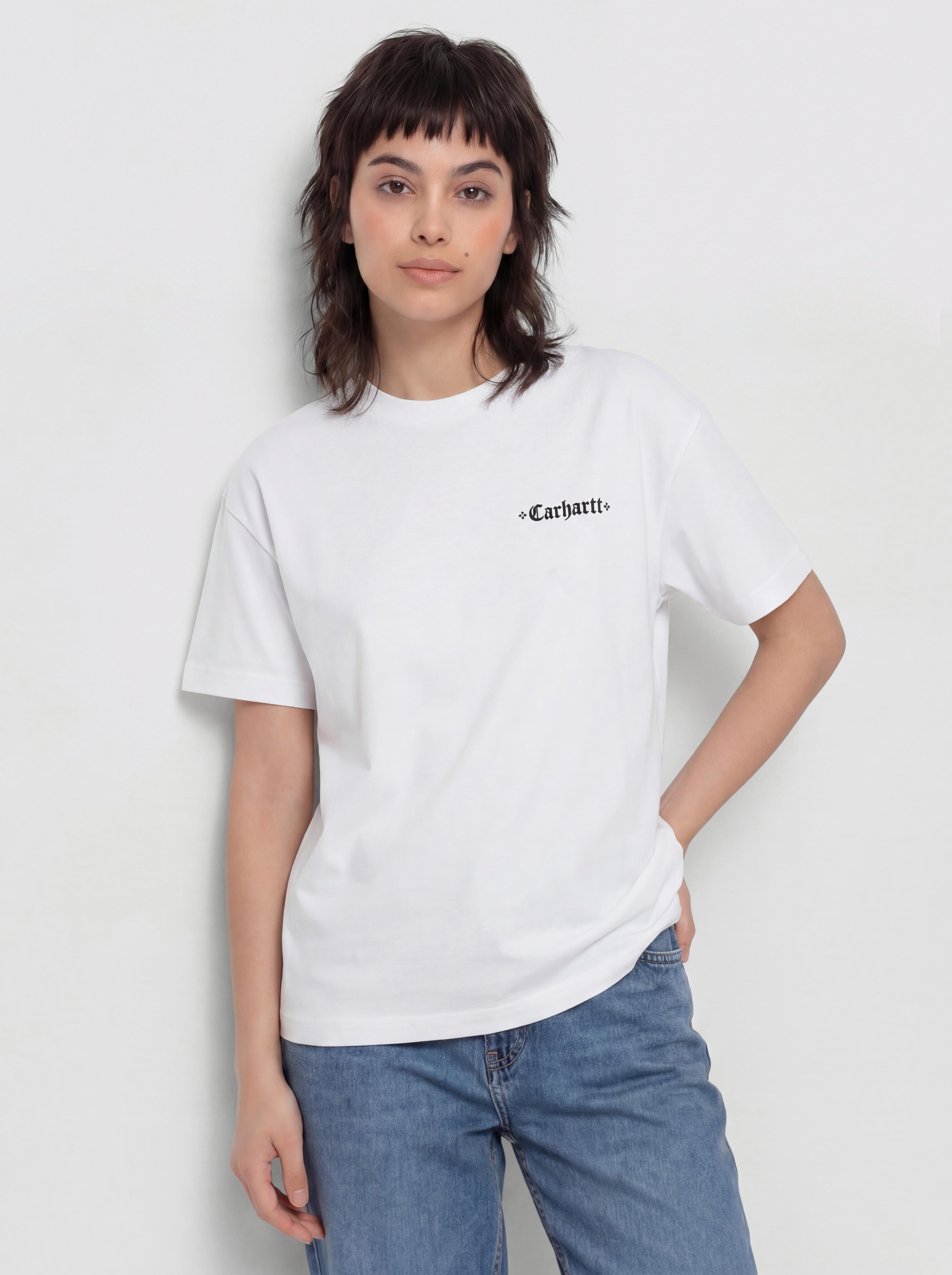 T-shirt Carhartt WIP Greatest Hits 02 Wmn (white/black)