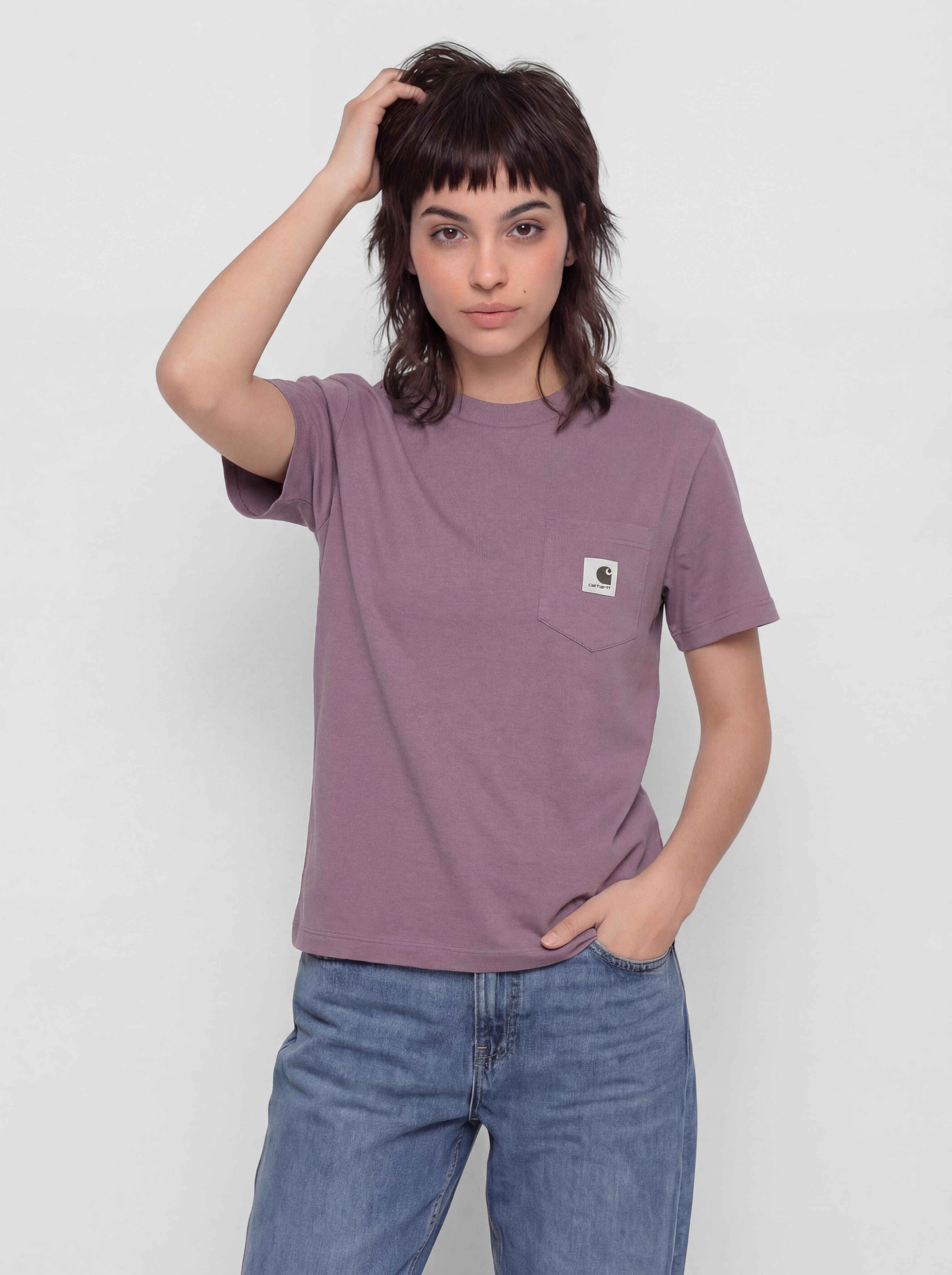 T-shirt Carhartt WIP Pocket Wmn (phlox)