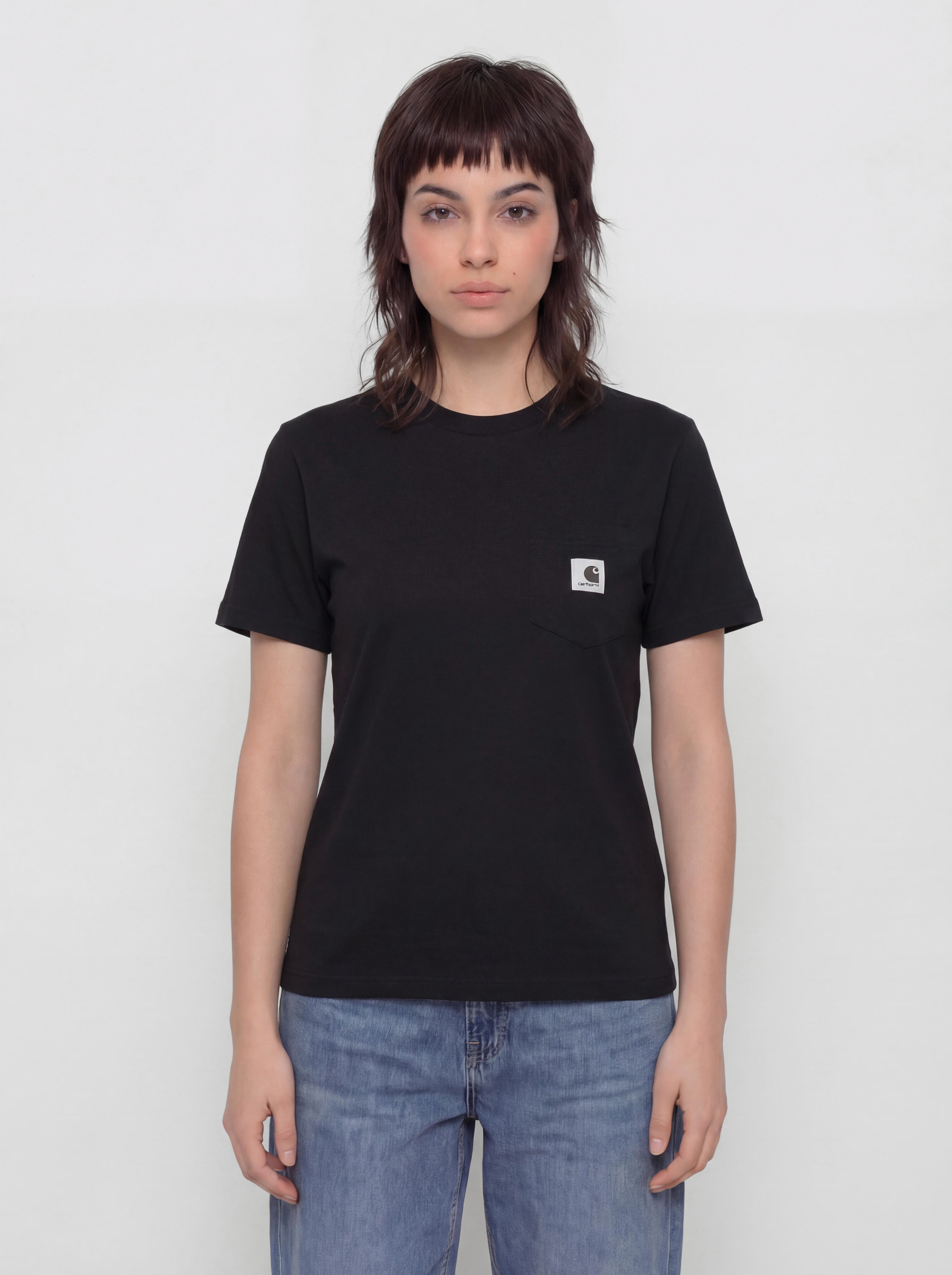 T-shirt Carhartt WIP Pocket Wmn (black)