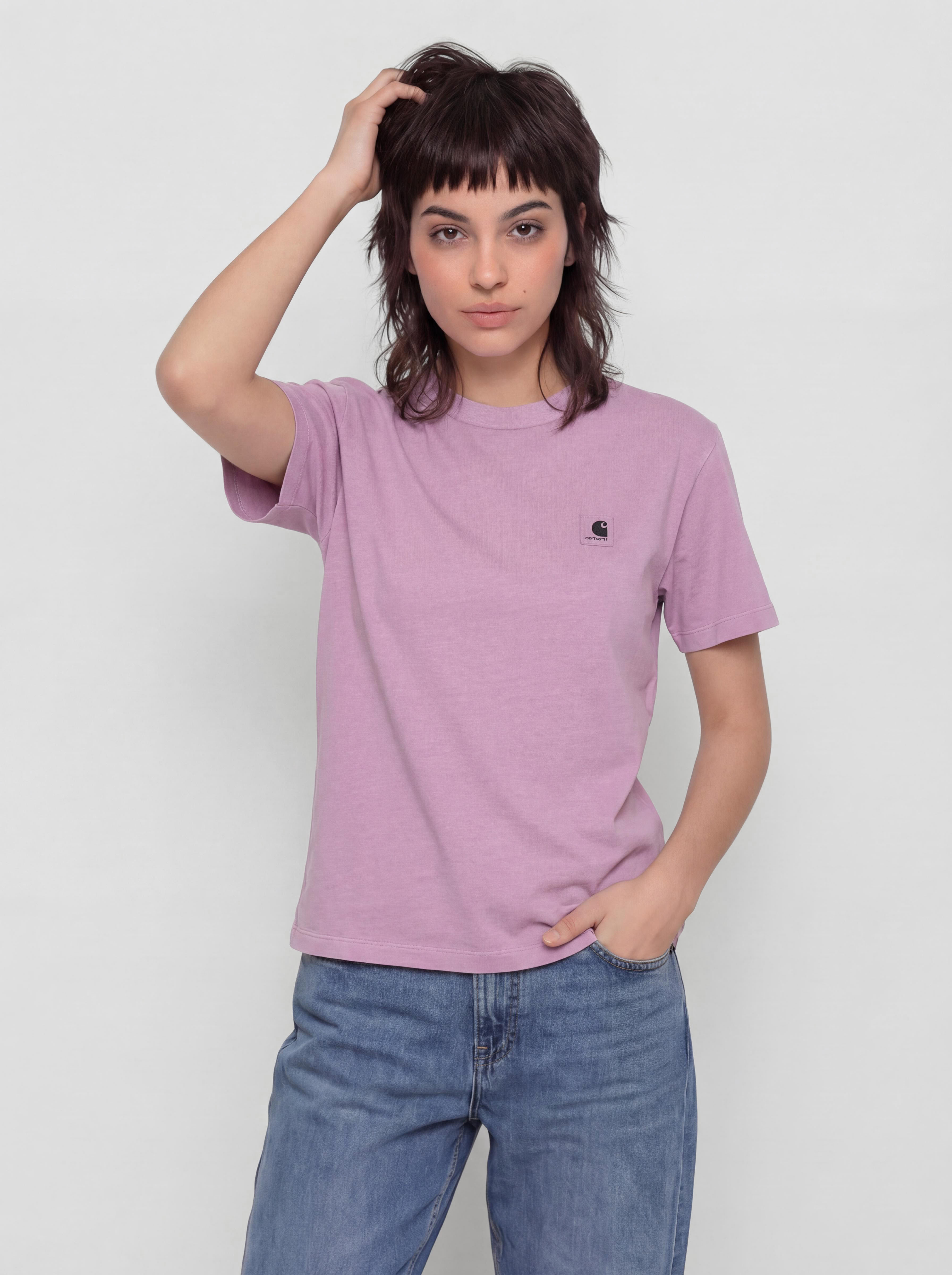 T-shirt Carhartt WIP Nelson Wmn (gentle purple)