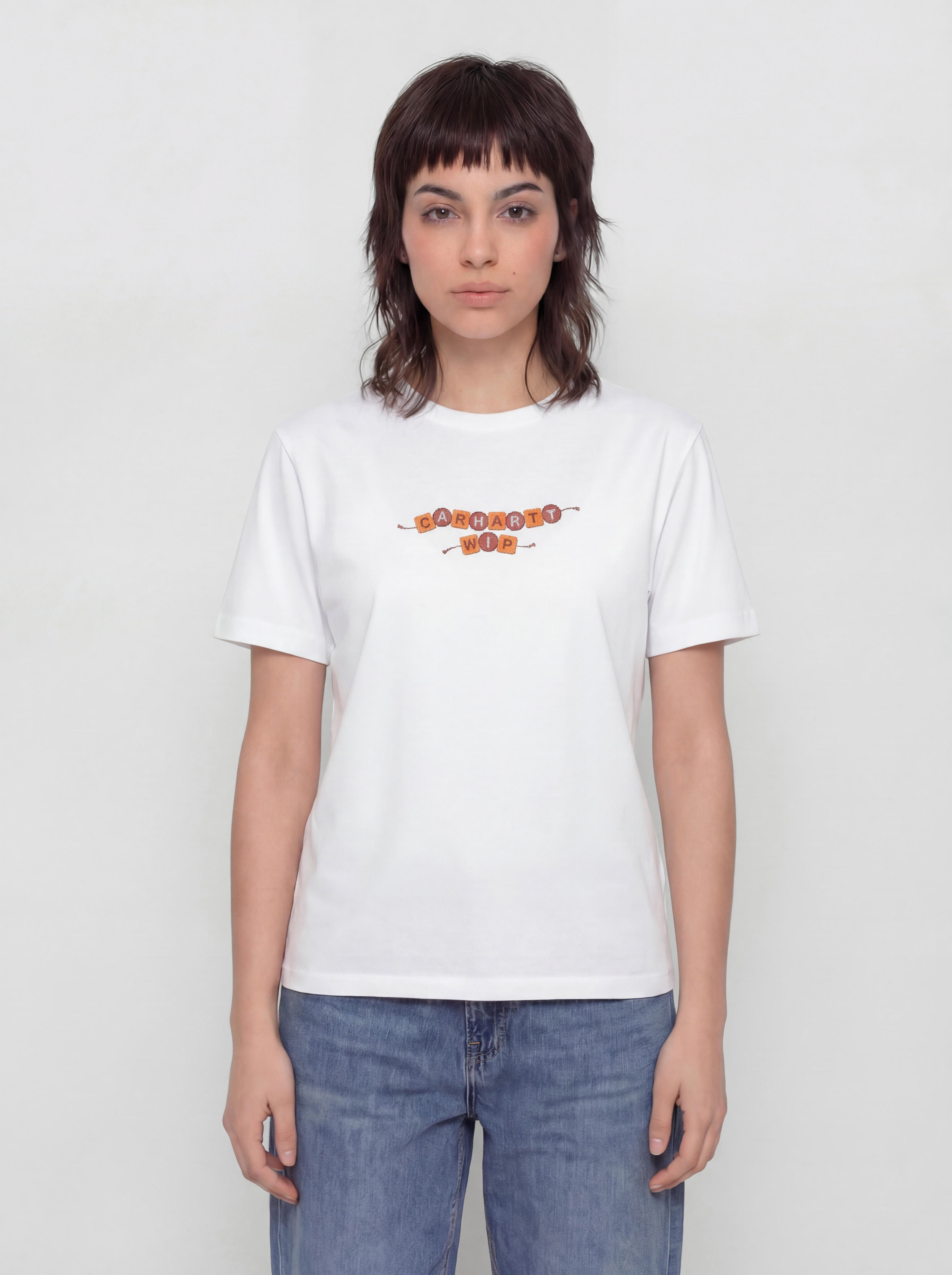 T-shirt Carhartt WIP ABC Wmn (white)