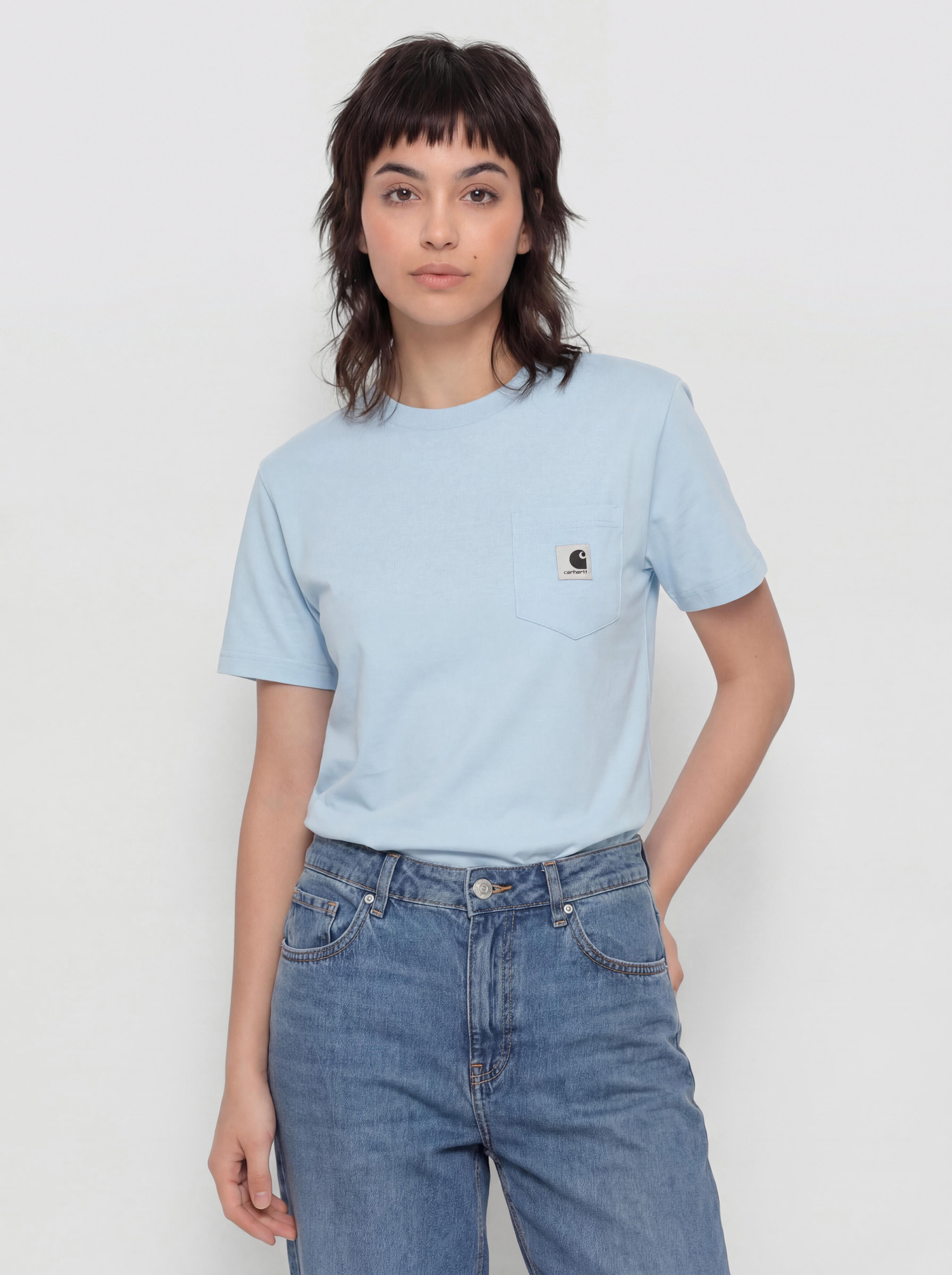 T-shirt Carhartt WIP Pocket Wmn (icaria)