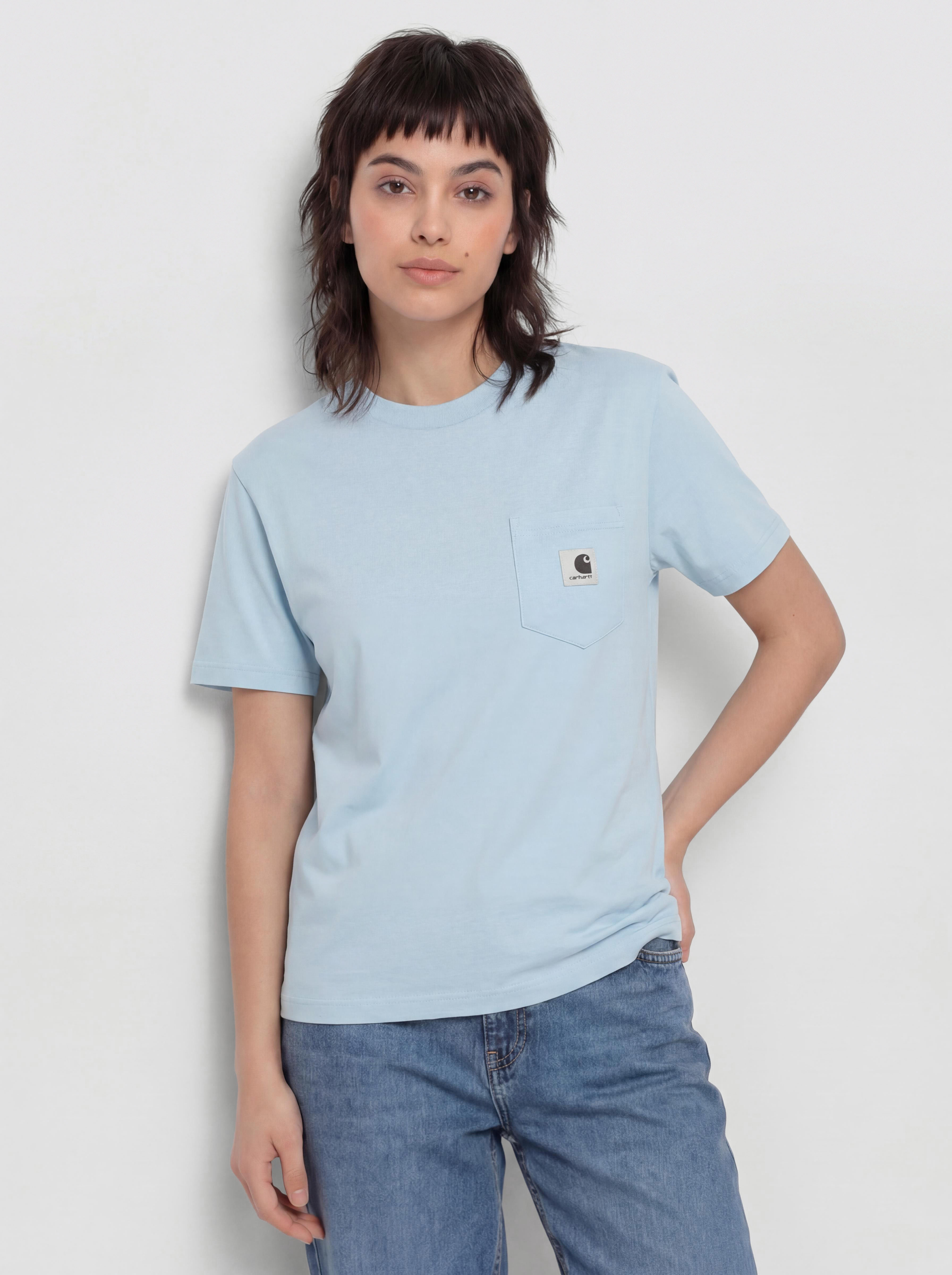T-shirt Carhartt WIP Pocket Wmn (icaria)