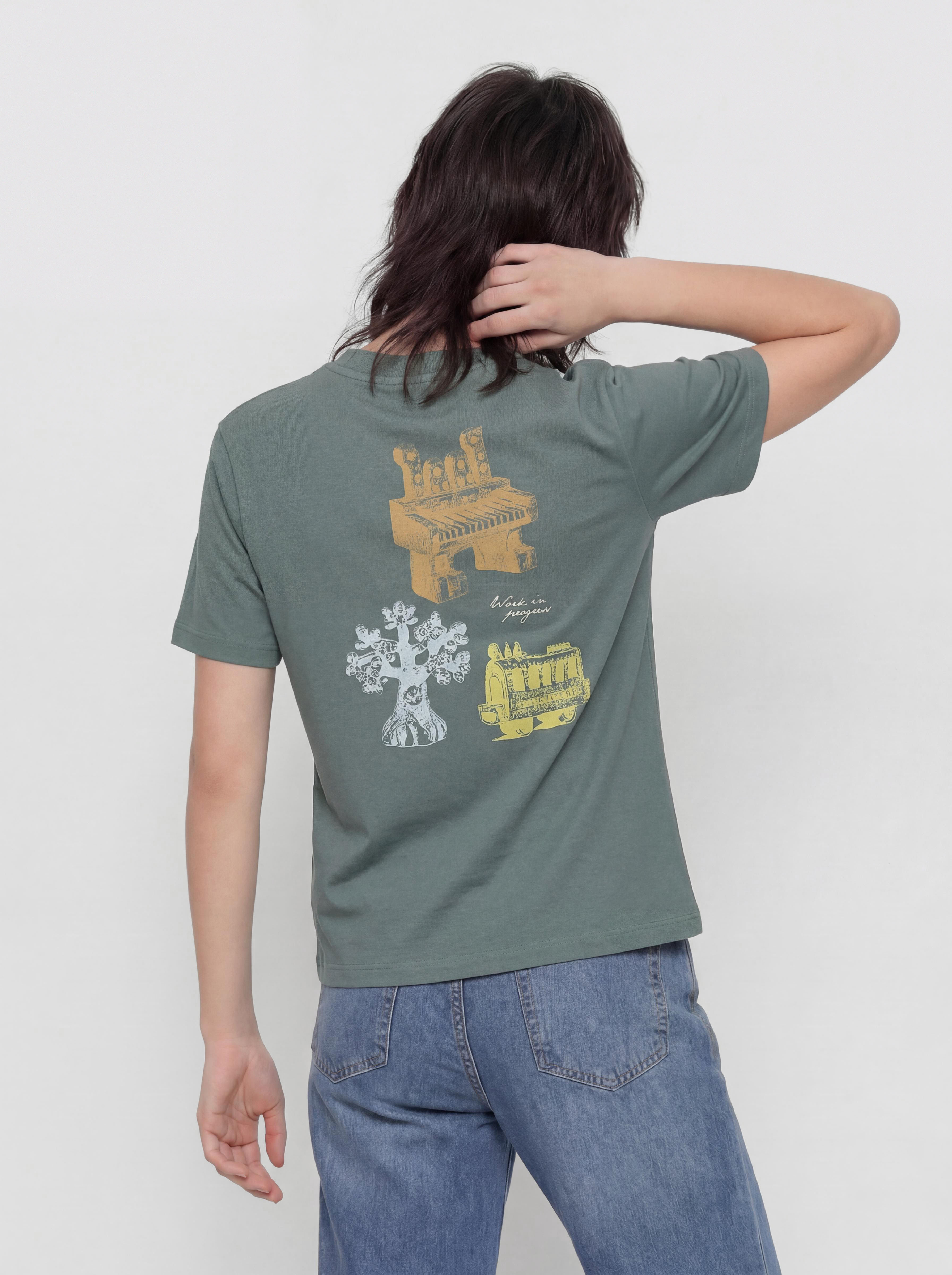 T-shirt Carhartt WIP Forma Wmn (velvet green)