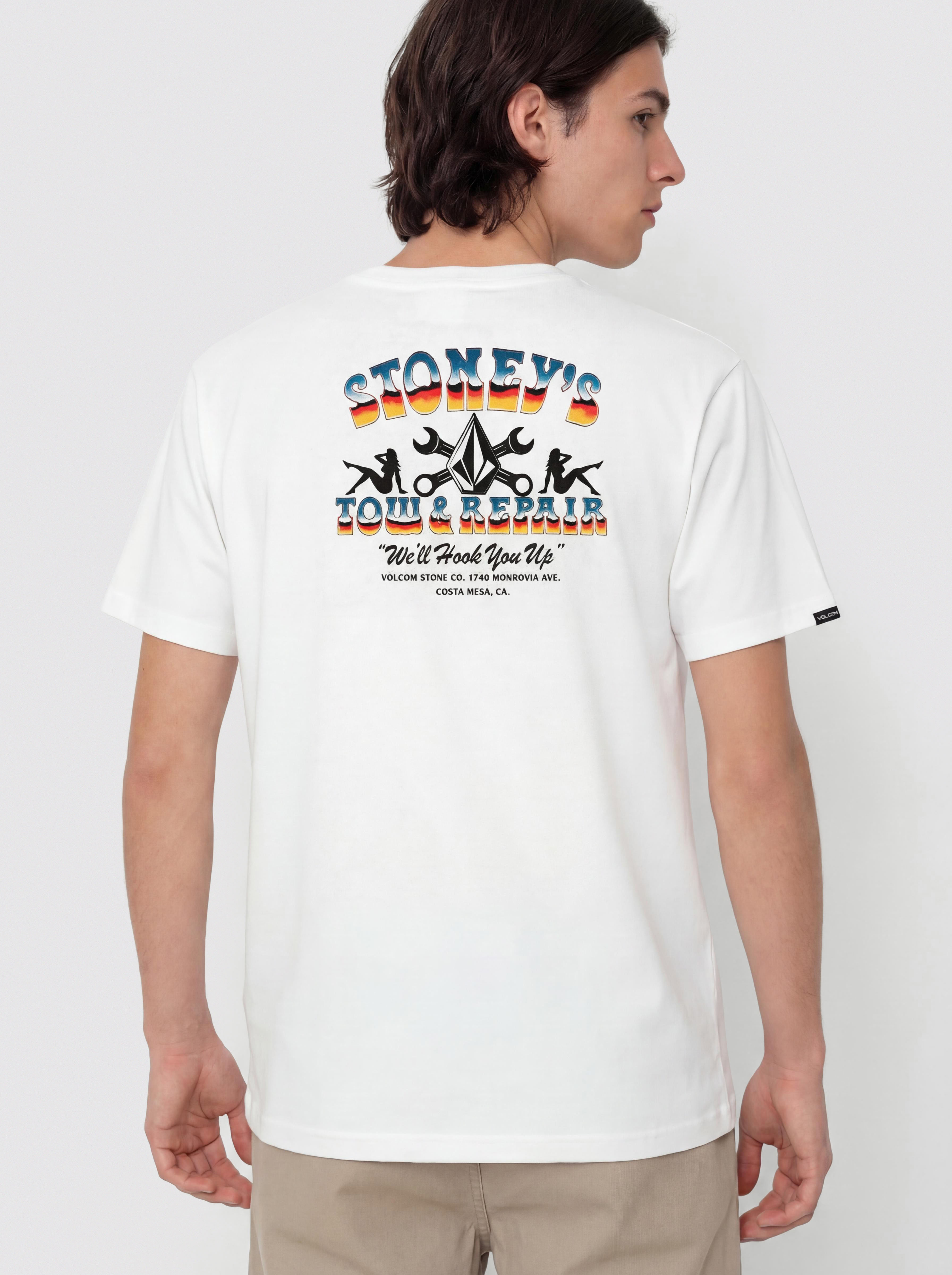 T-shirt Volcom Stoneys Bsc (white)