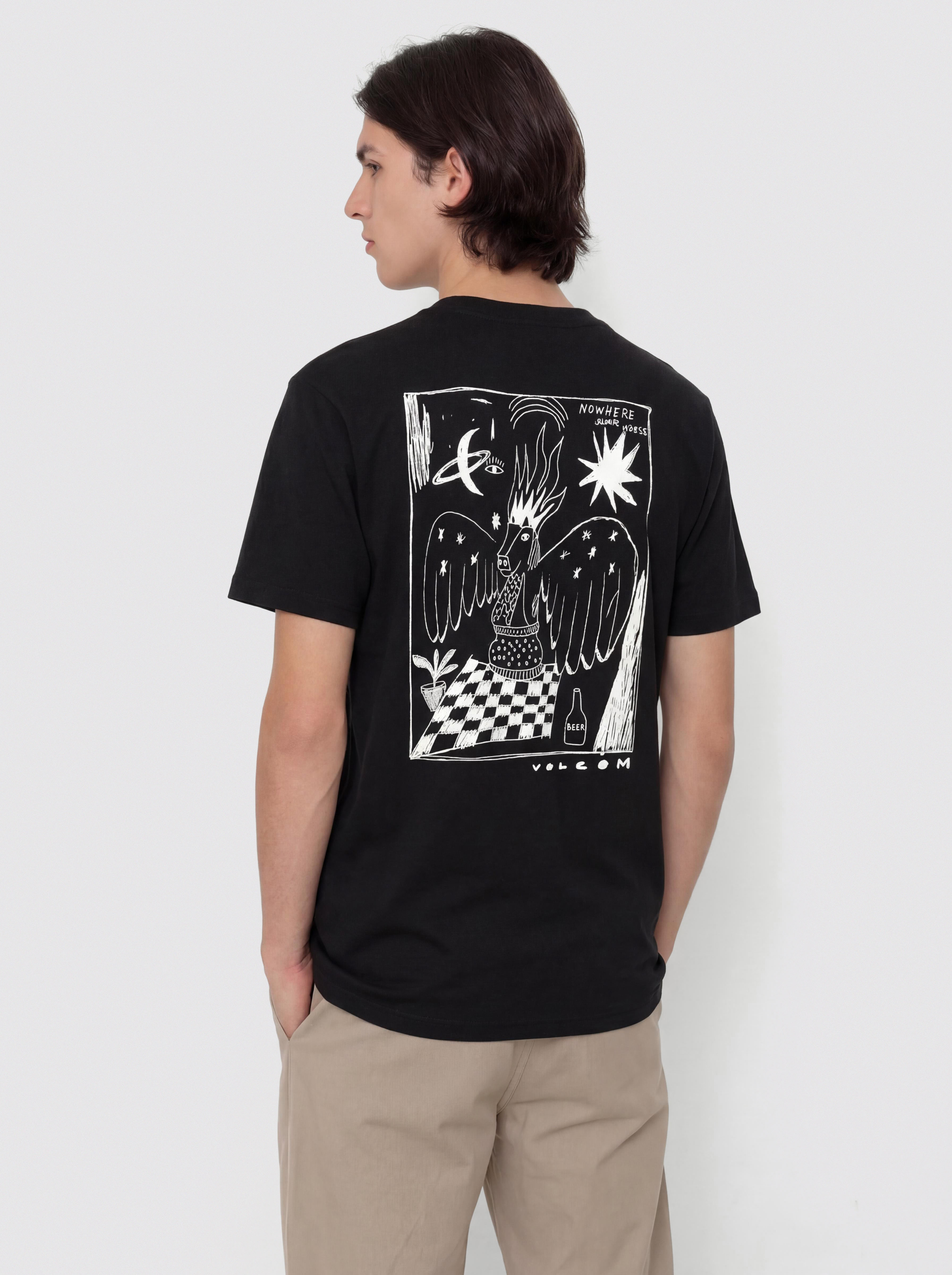 T-shirt Volcom Nowhere (black)