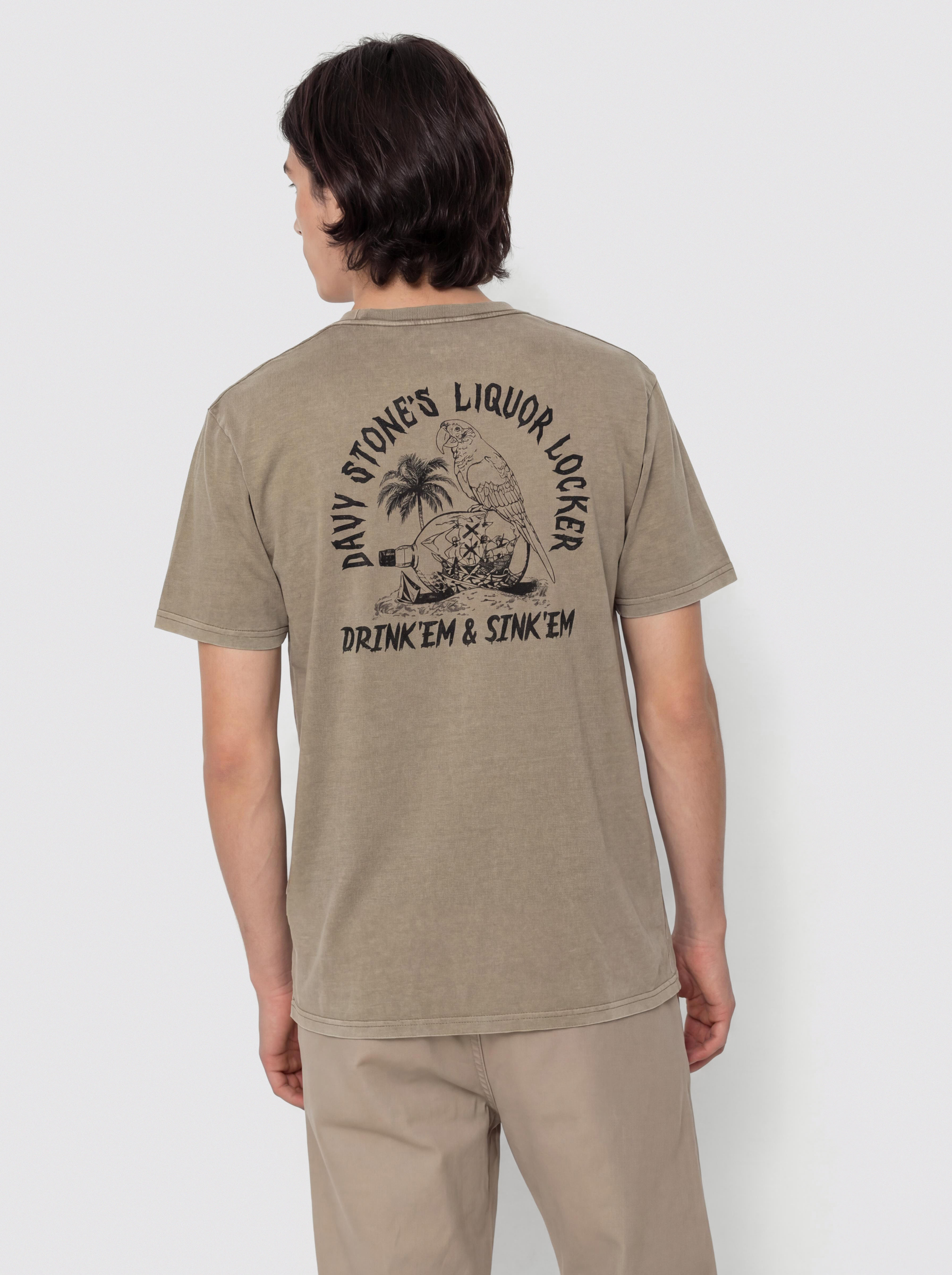 T-shirt Volcom Liquor Locker Pw (brindle)
