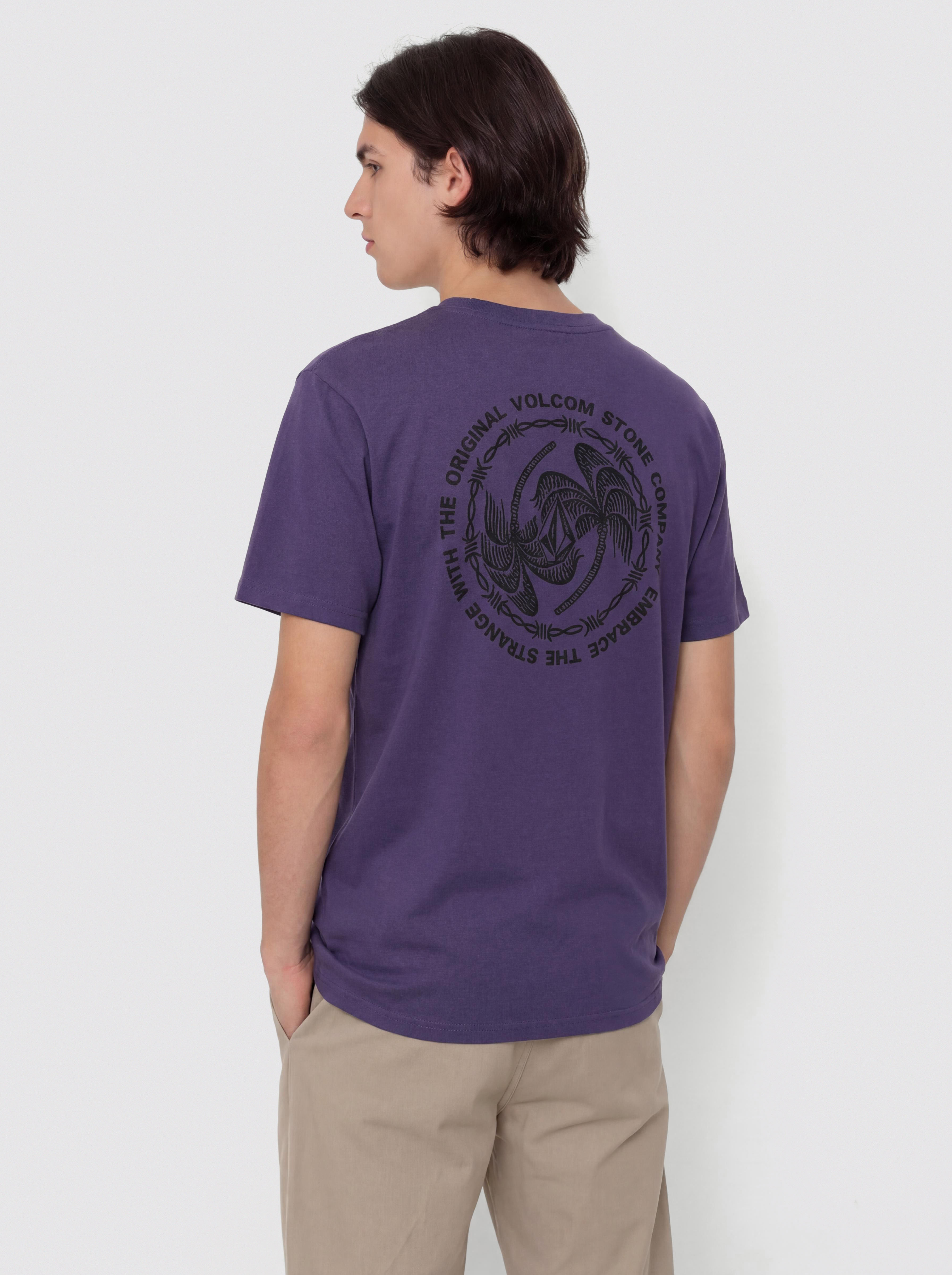 T-shirt Volcom Circlepalm Pw (dark purple)