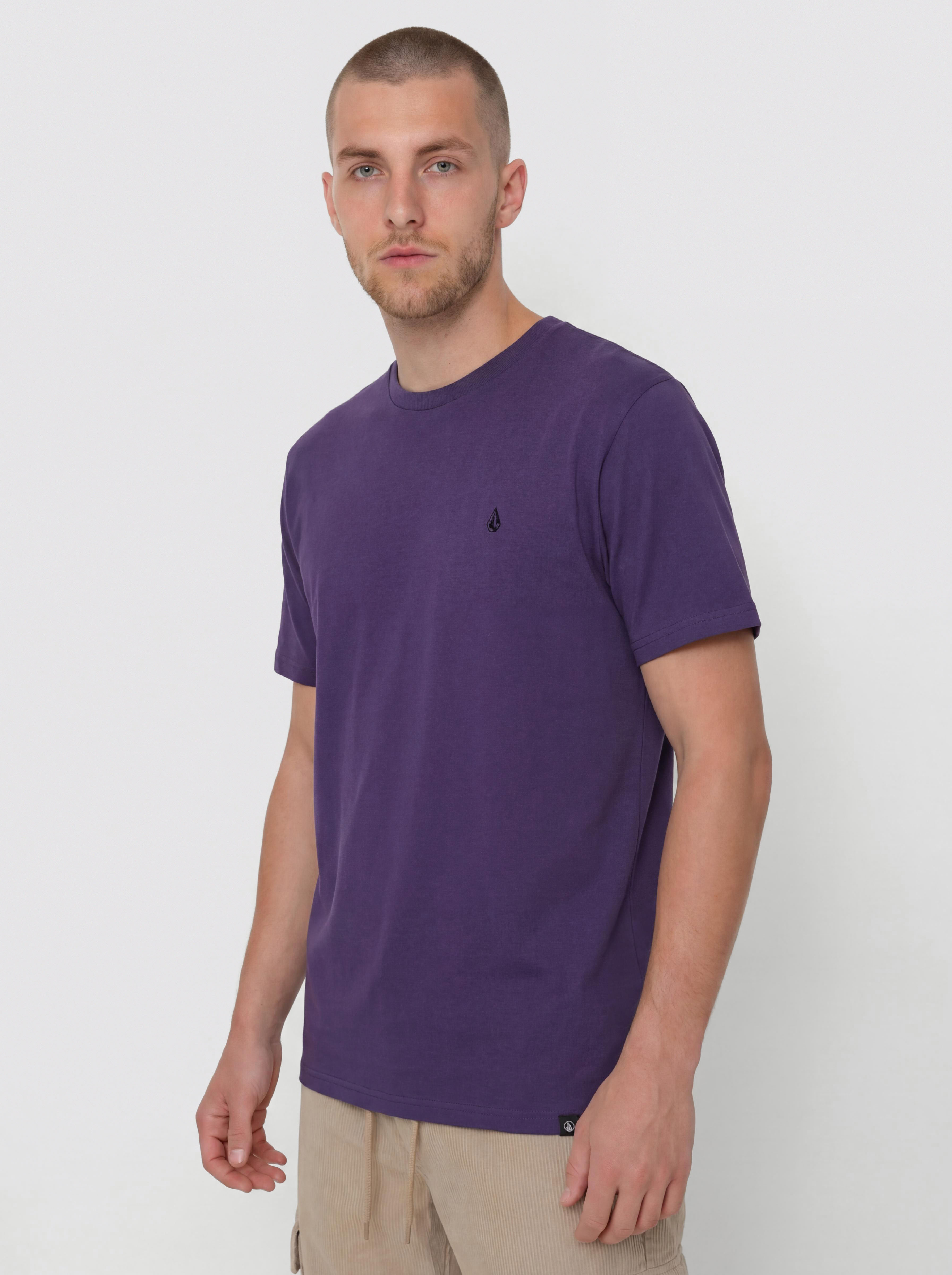 T-shirt Volcom Solid Stone Emb (dark purple)