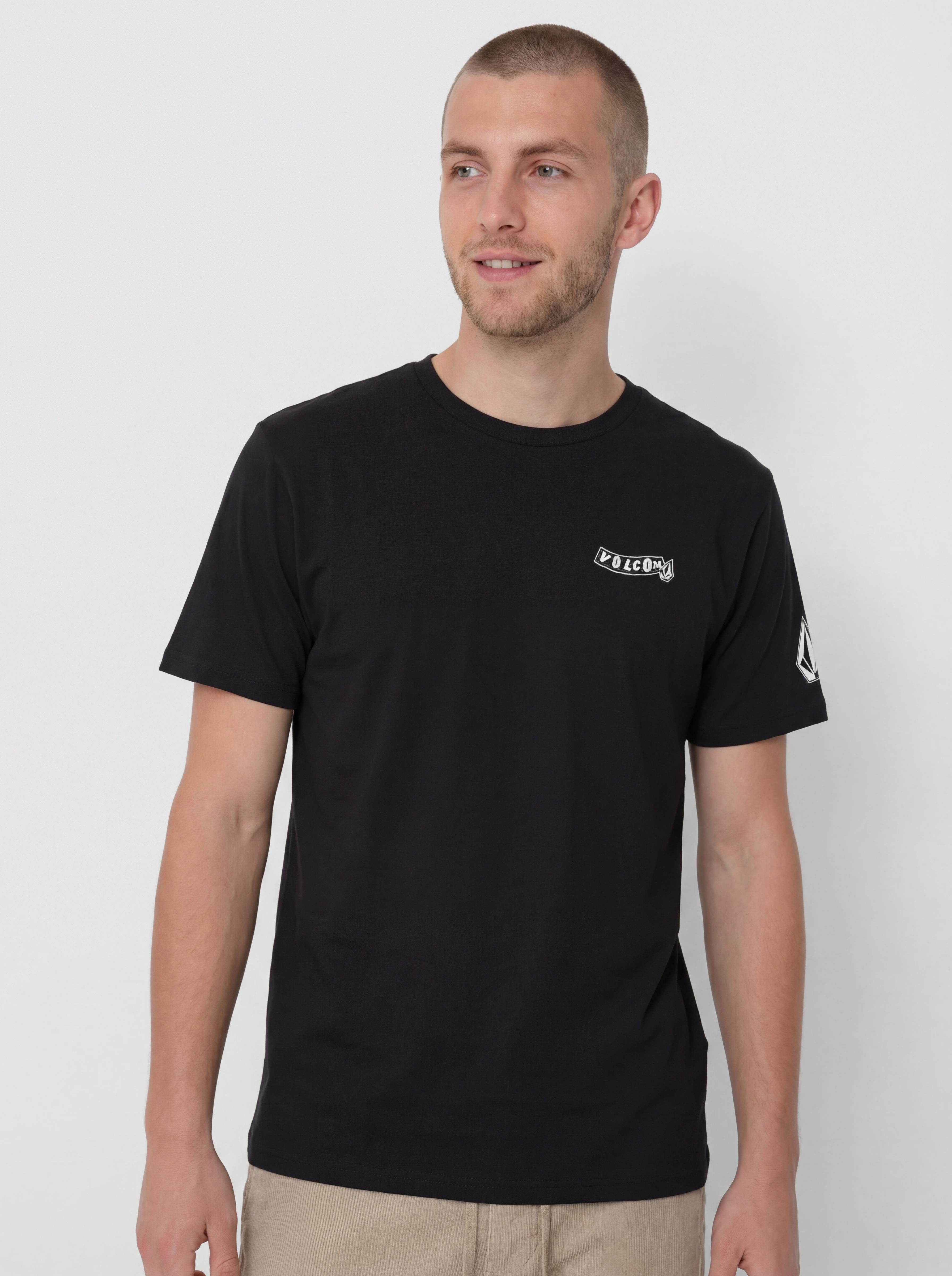 T-shirt Volcom Pistol Surf Lycra (black)