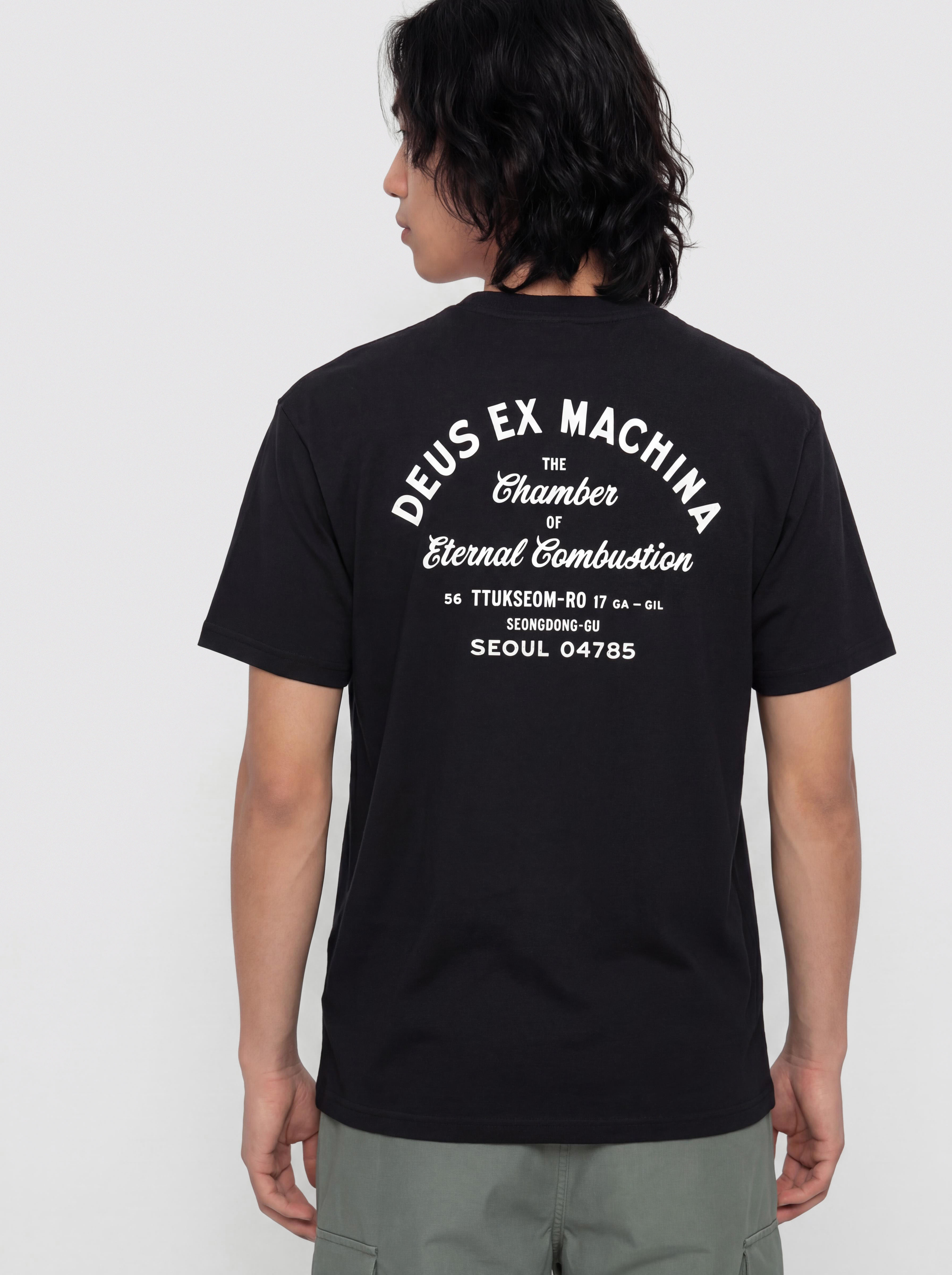 T-shirt Deus Ex Machina Seoul Sign (black)
