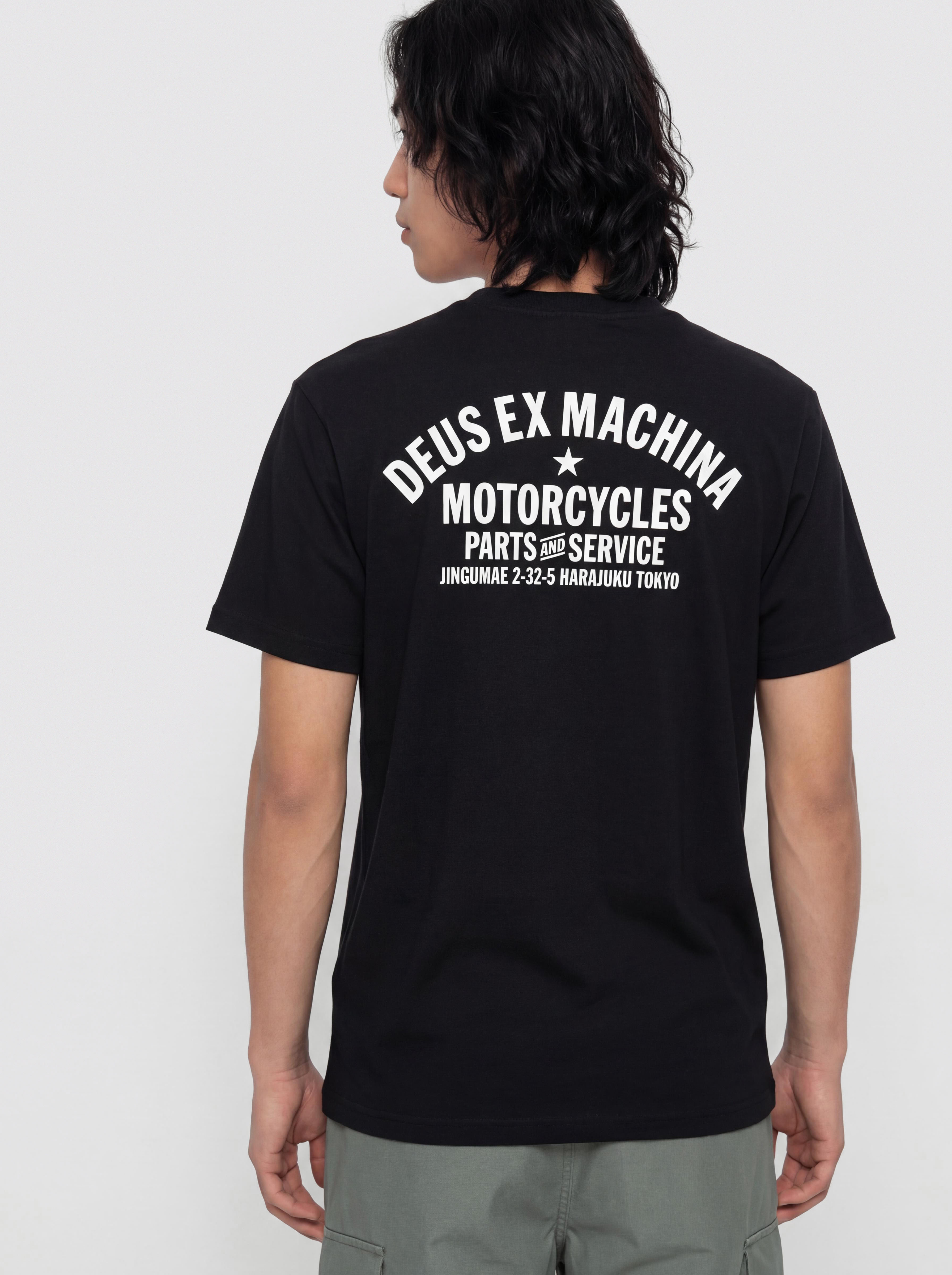 T-shirt Deus Ex Machina Harajuku Address (black)