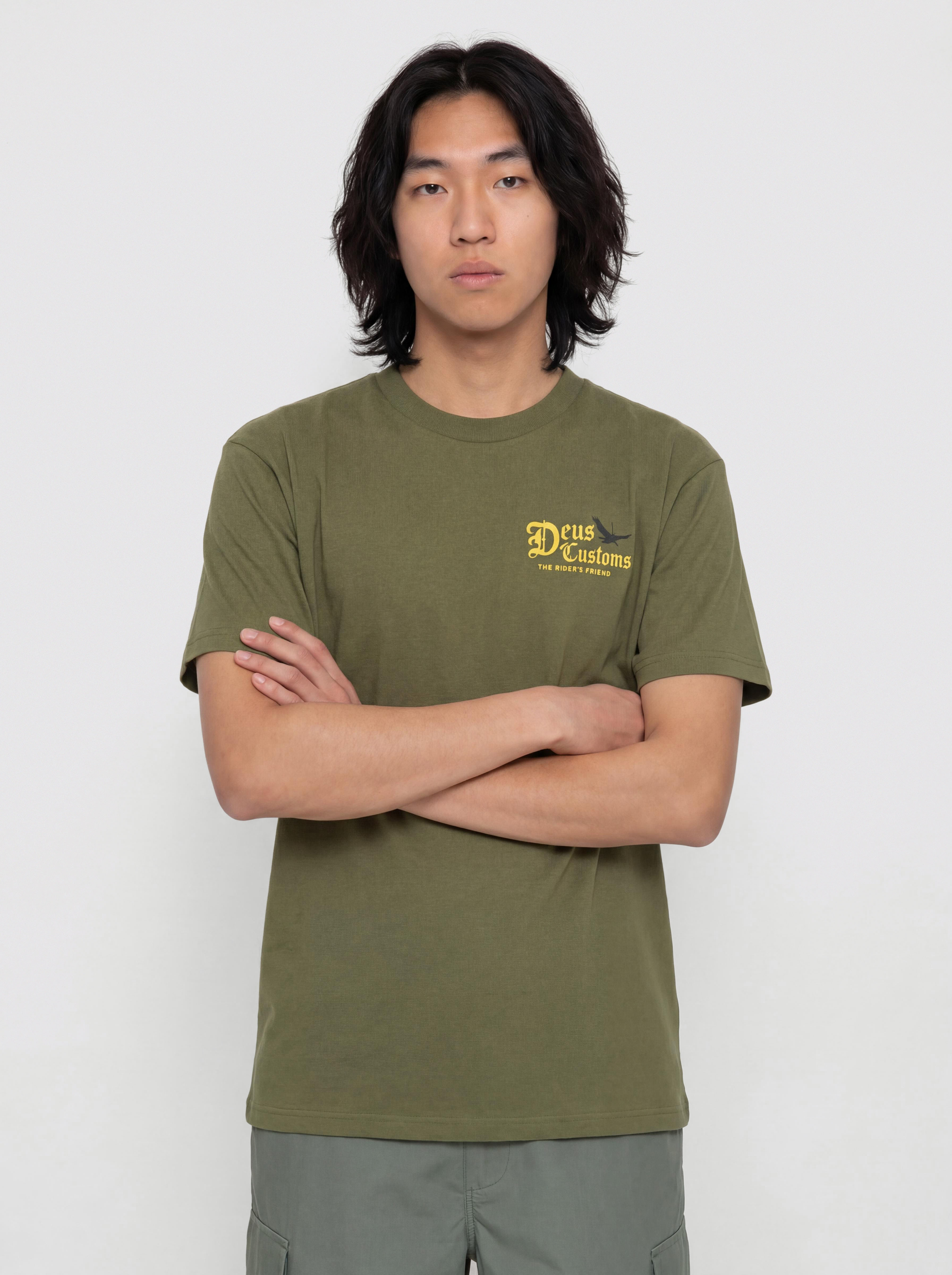 T-shirt Deus Ex Machina Beep Beep (pine green)