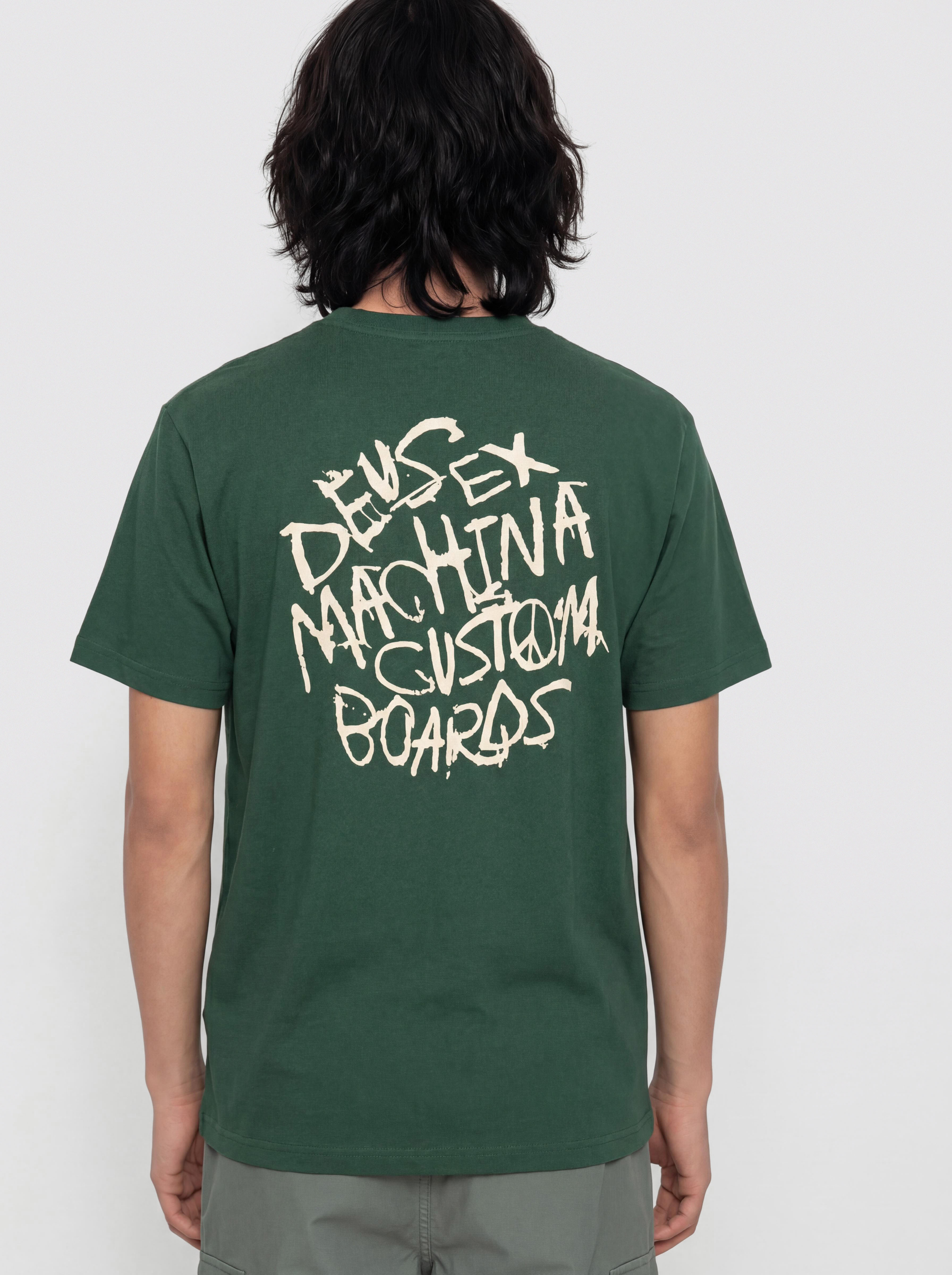 T-shirt Deus Ex Machina Scrambler (hunter green)