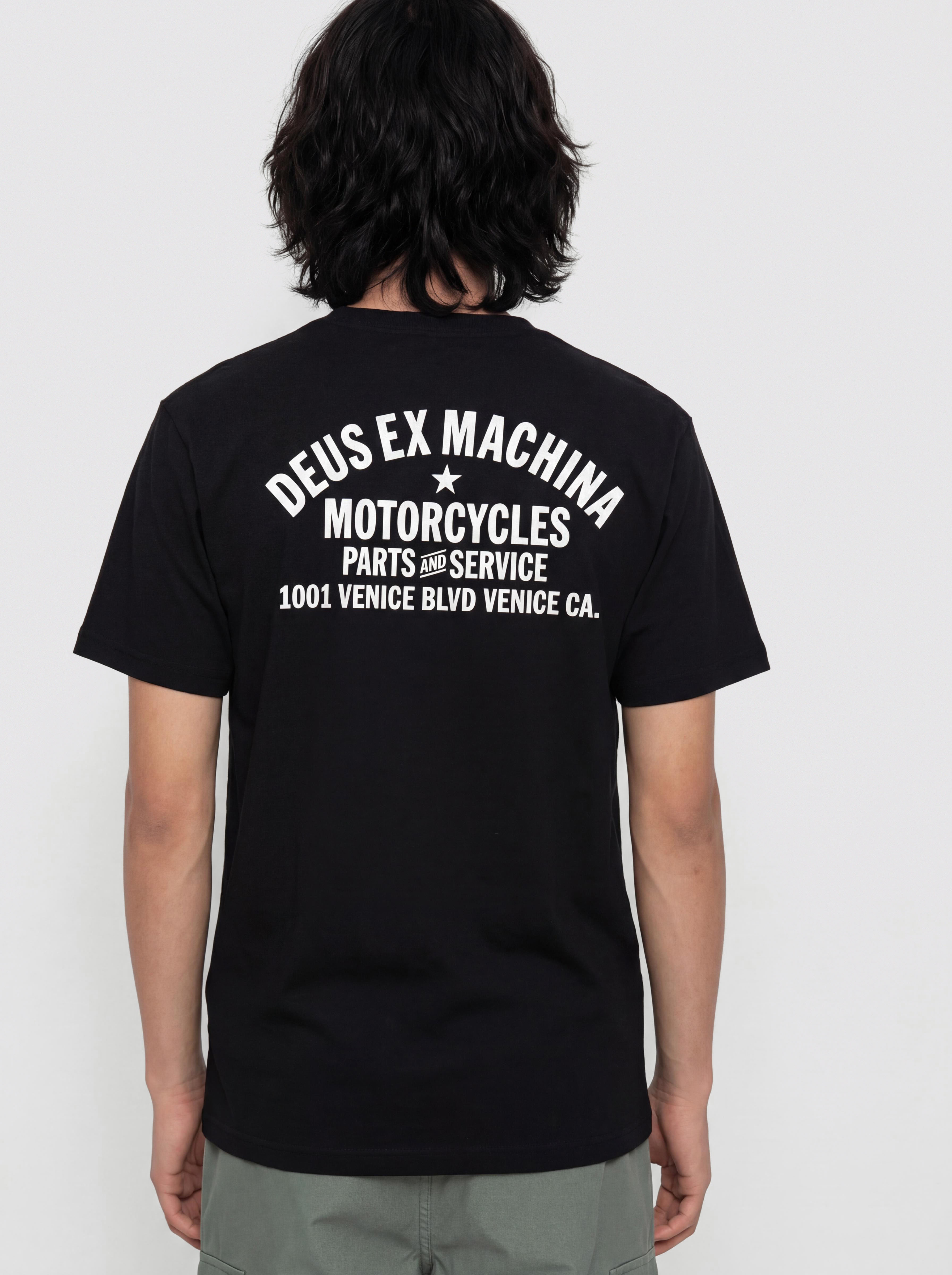 T-shirt Deus Ex Machina Venice Address (black)