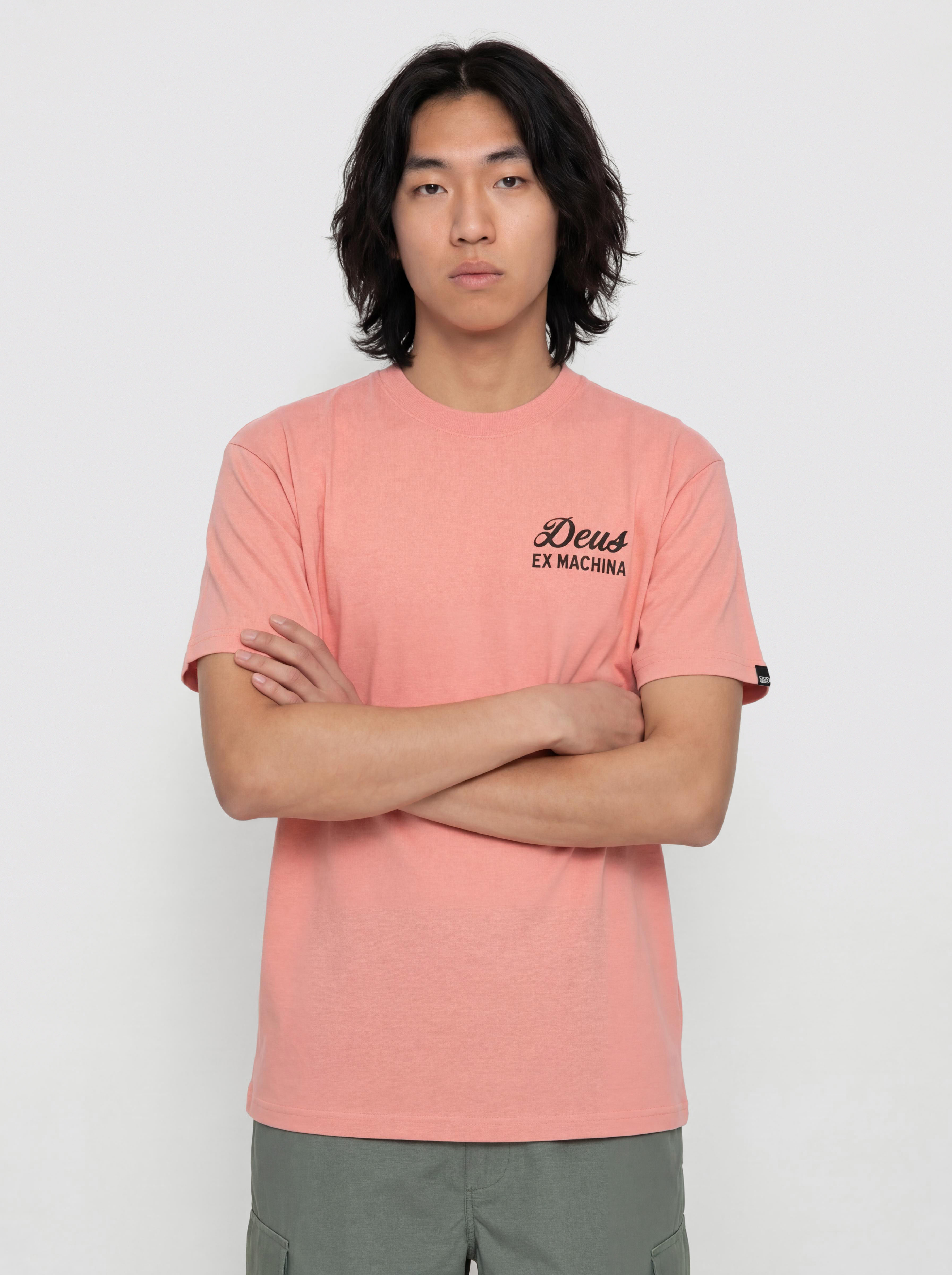 T-shirt Deus Ex Machina Seoul Sign (lobster bisque pink)