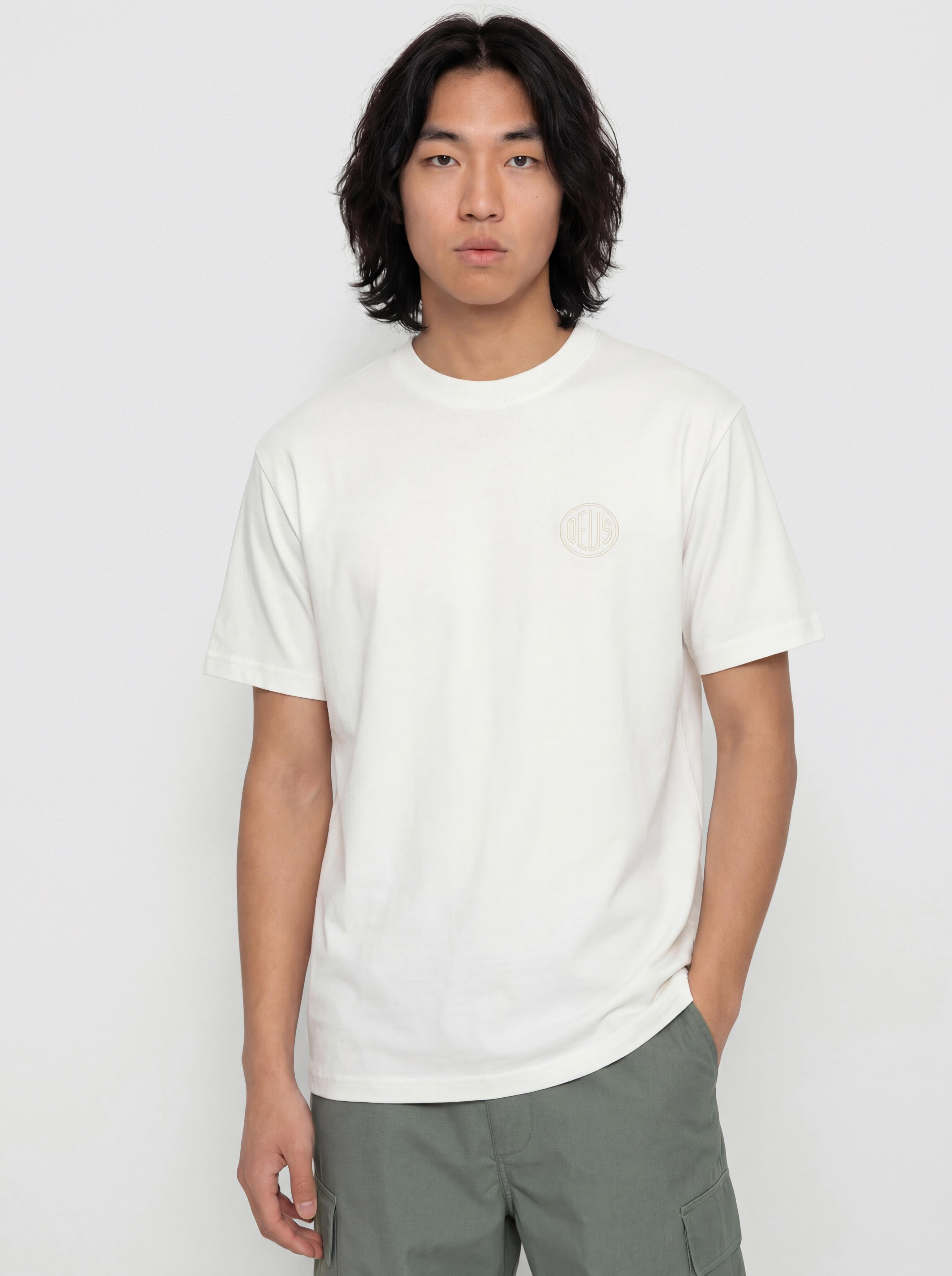 T-shirt Deus Ex Machina Pill Logo (vintage white)