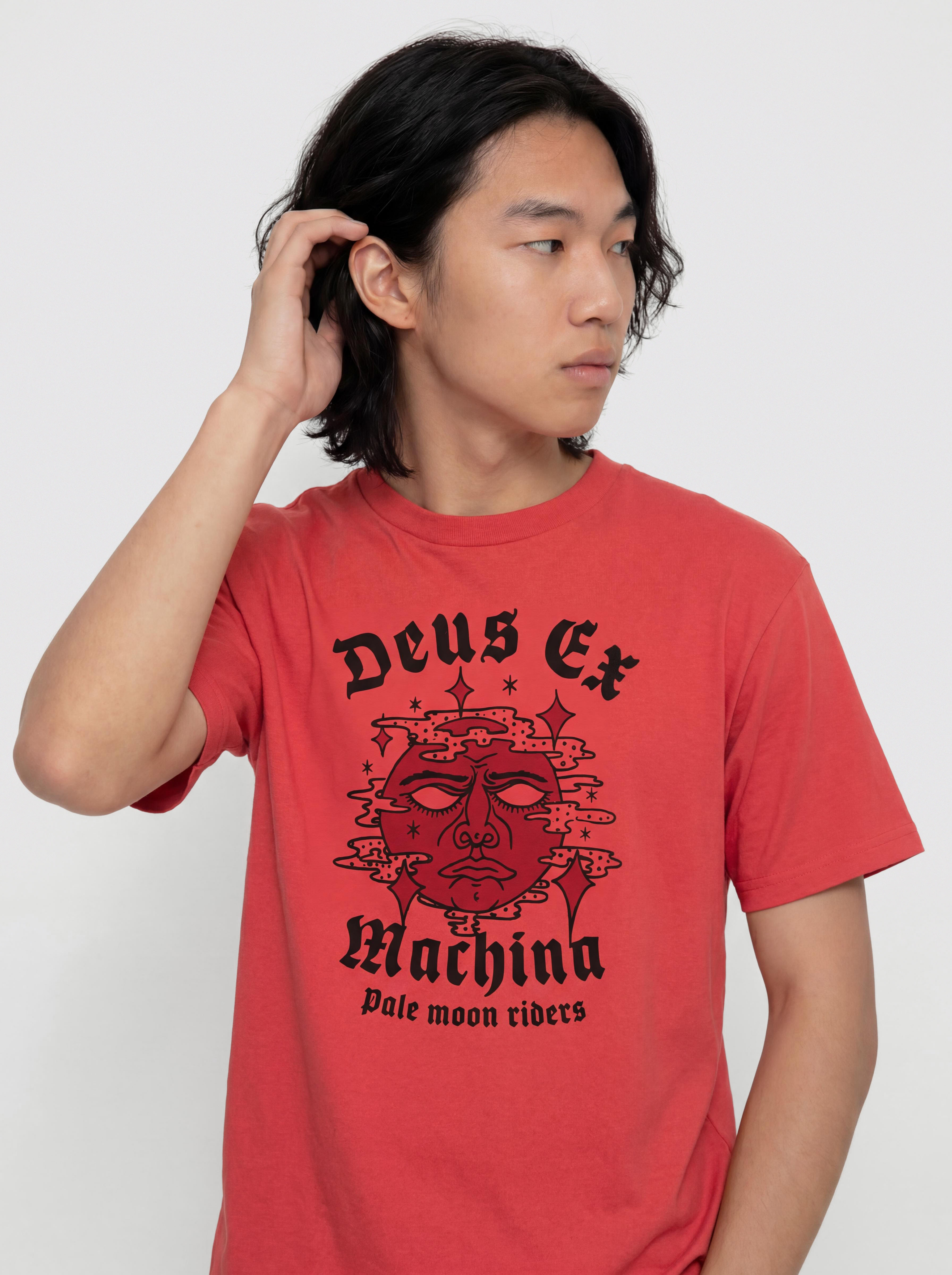 T-shirt Deus Ex Machina Solaris (melon red)