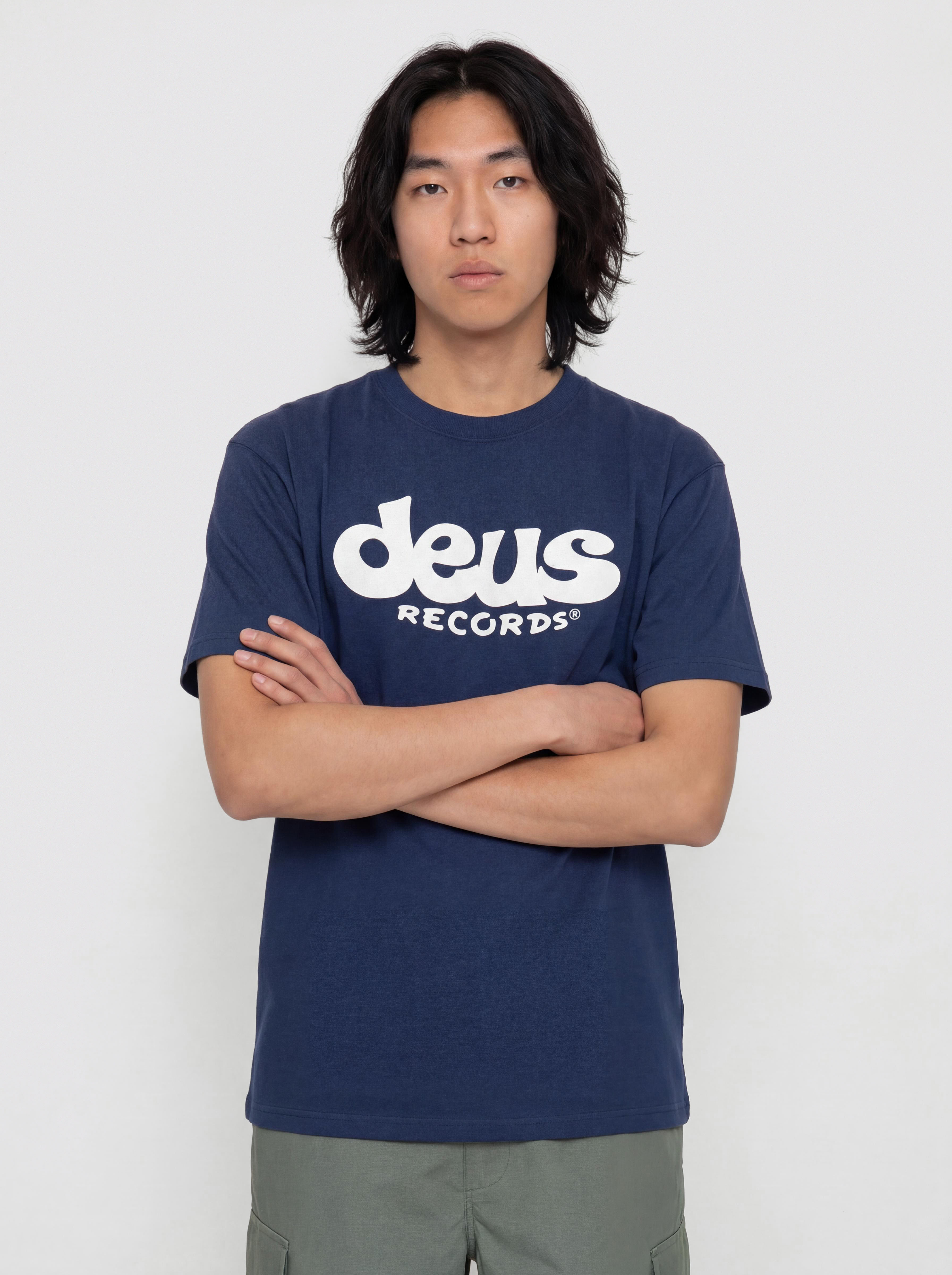 T-shirt Deus Ex Machina Smile (limoges blue)