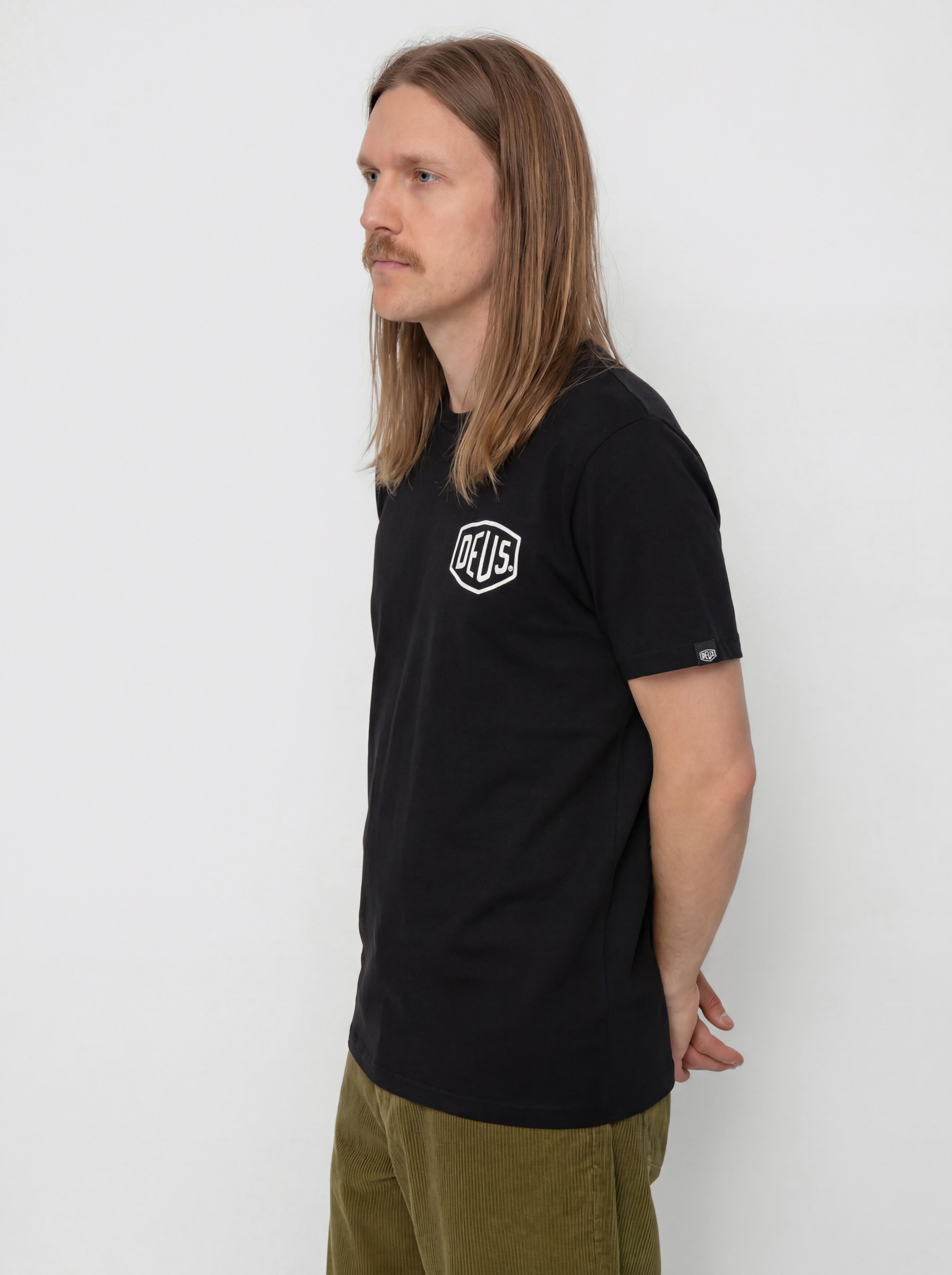 T-shirt Deus Ex Machina Camperdown Address (black)