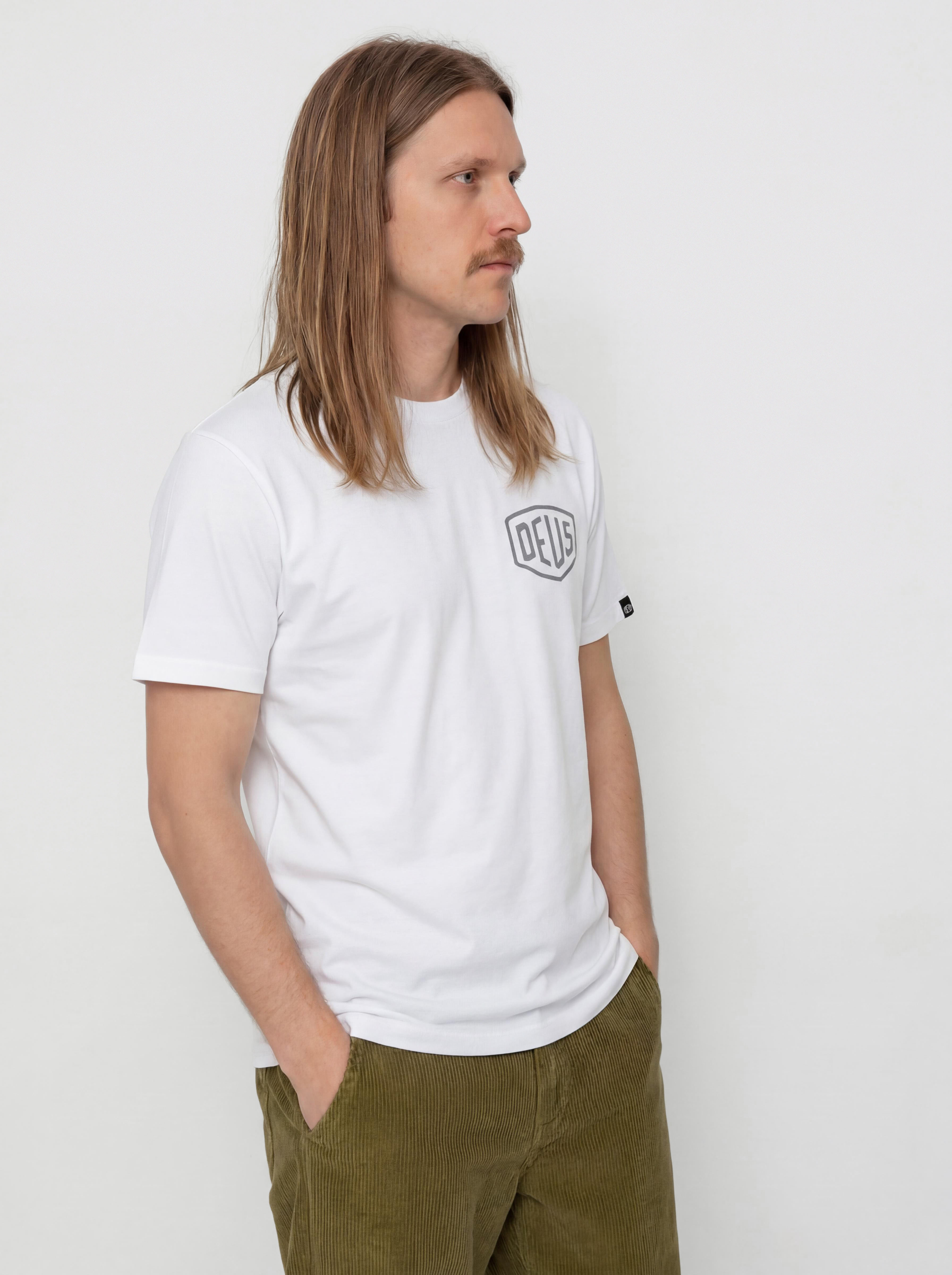 T-shirt Deus Ex Machina Milano Address (white)