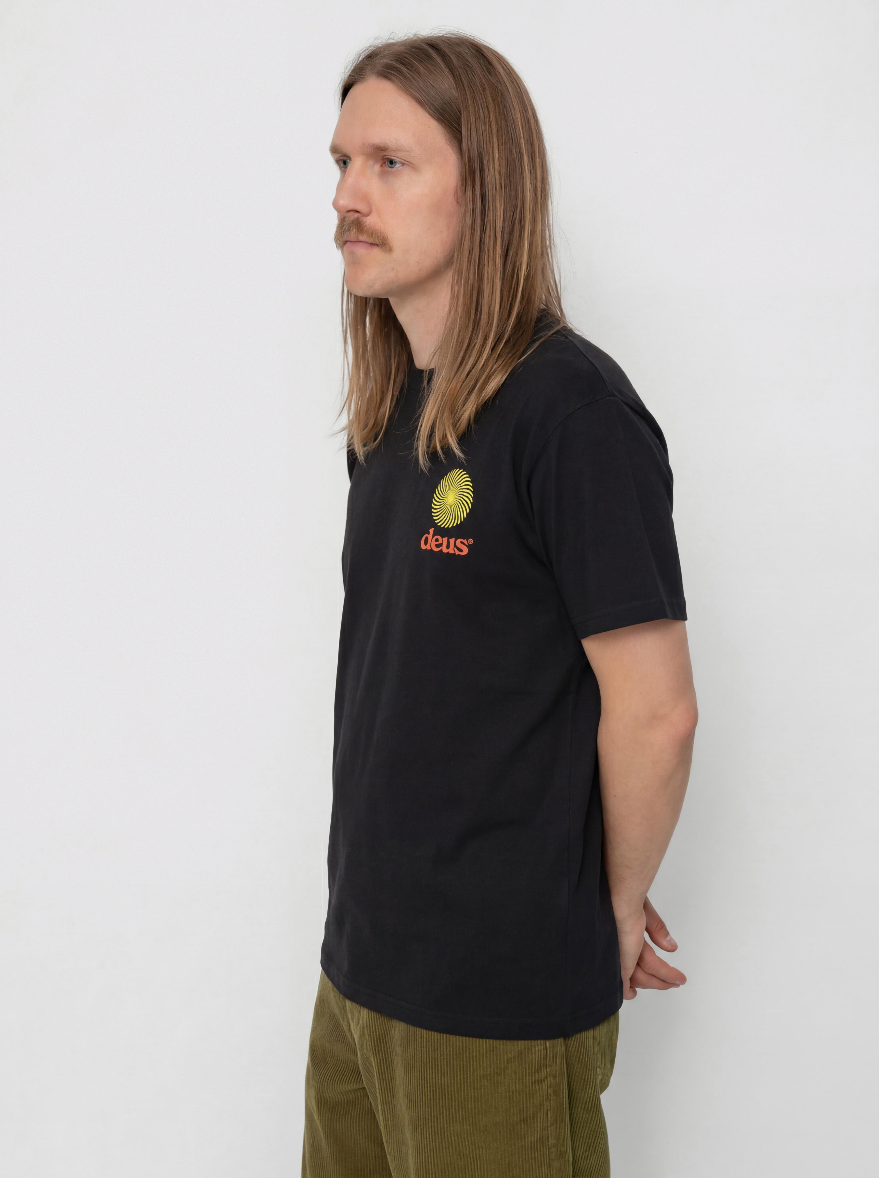 T-shirt Deus Ex Machina Strata (black)