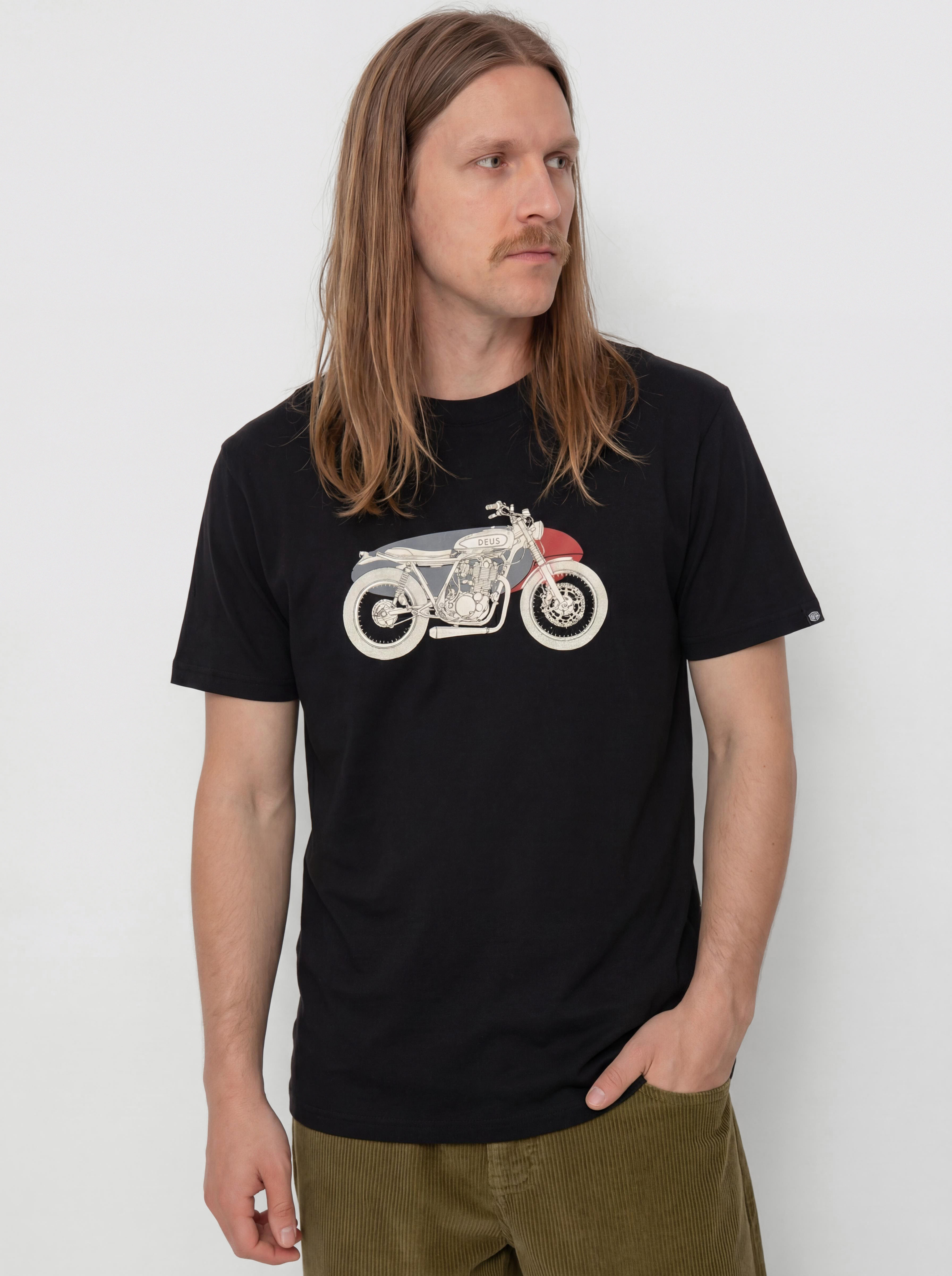 T-shirt Deus Ex Machina Drovers Dog (black)