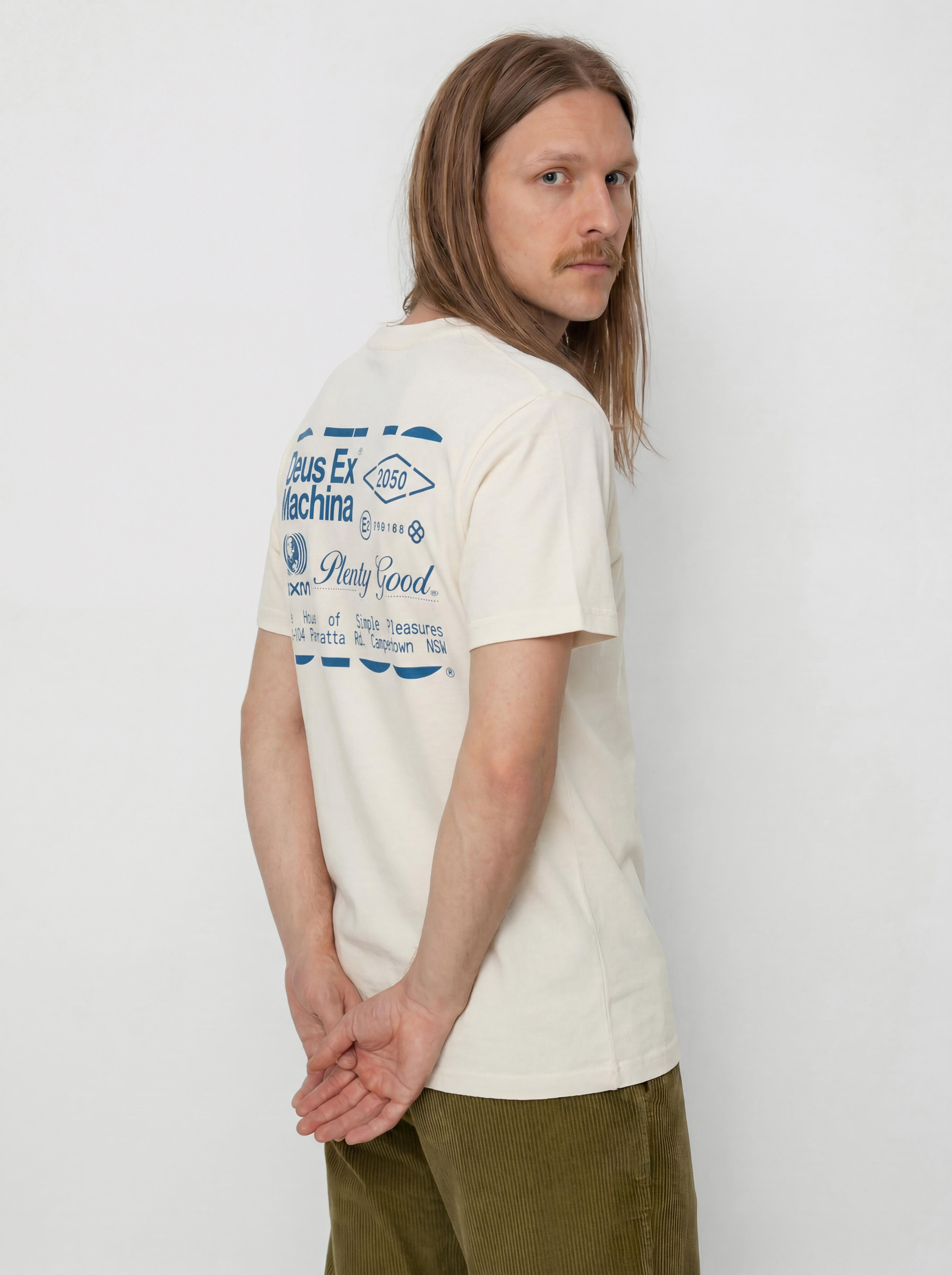 T-shirt Deus Ex Machina Plenty Good (vintage white)