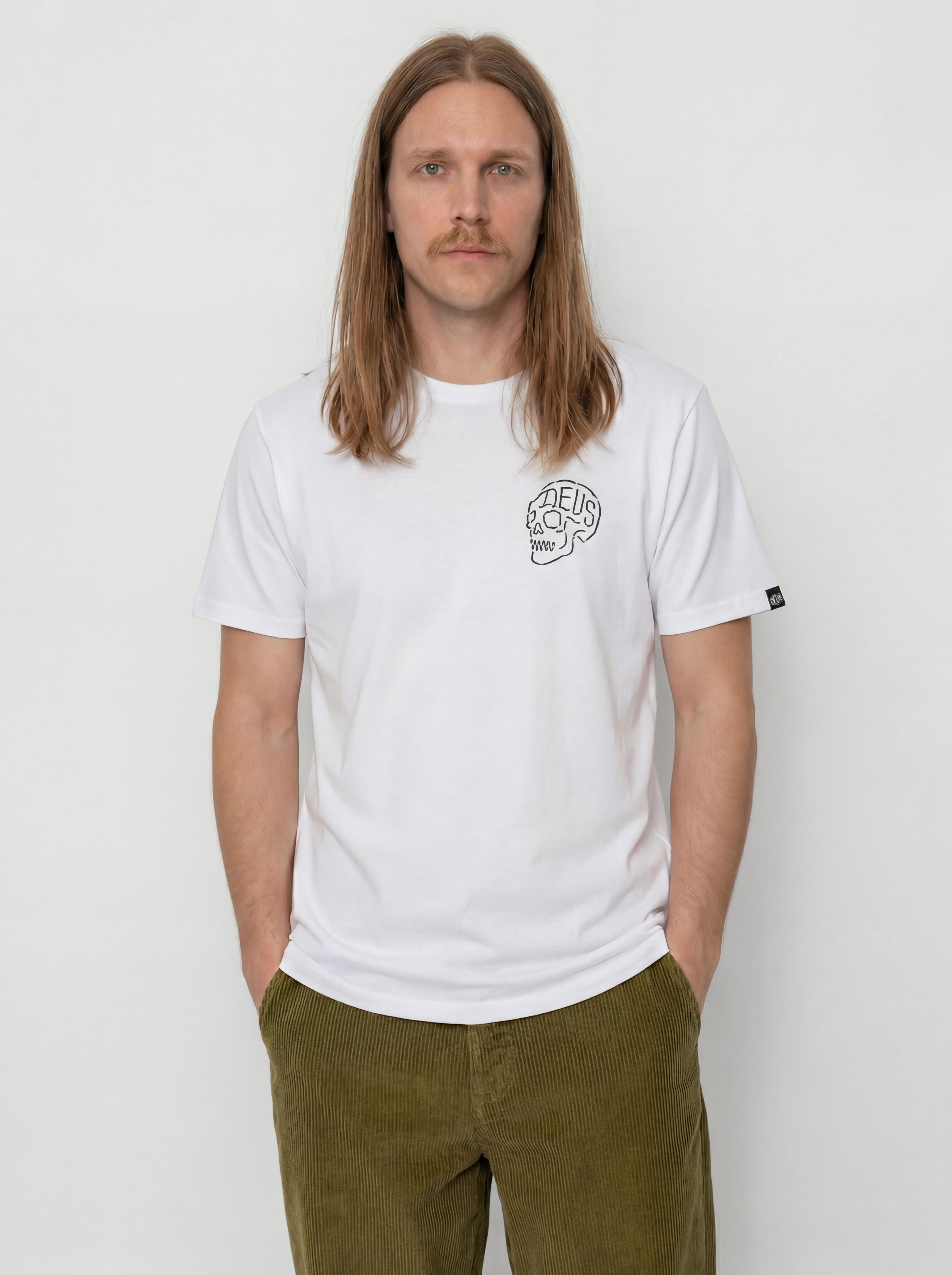 T-shirt Deus Ex Machina Venice Skull (white)