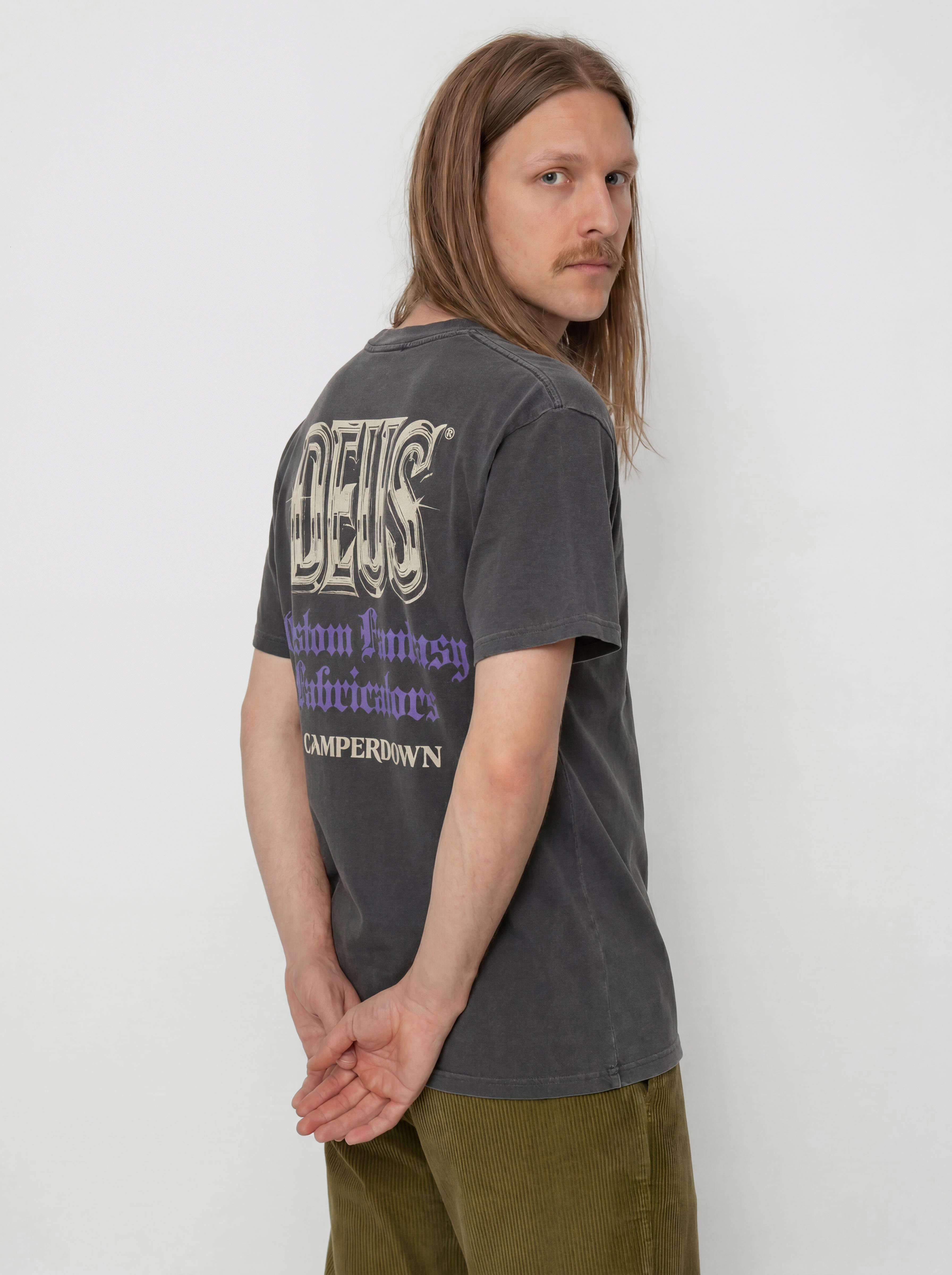 T-shirt Deus Ex Machina Metal Fabricator (anthracite)