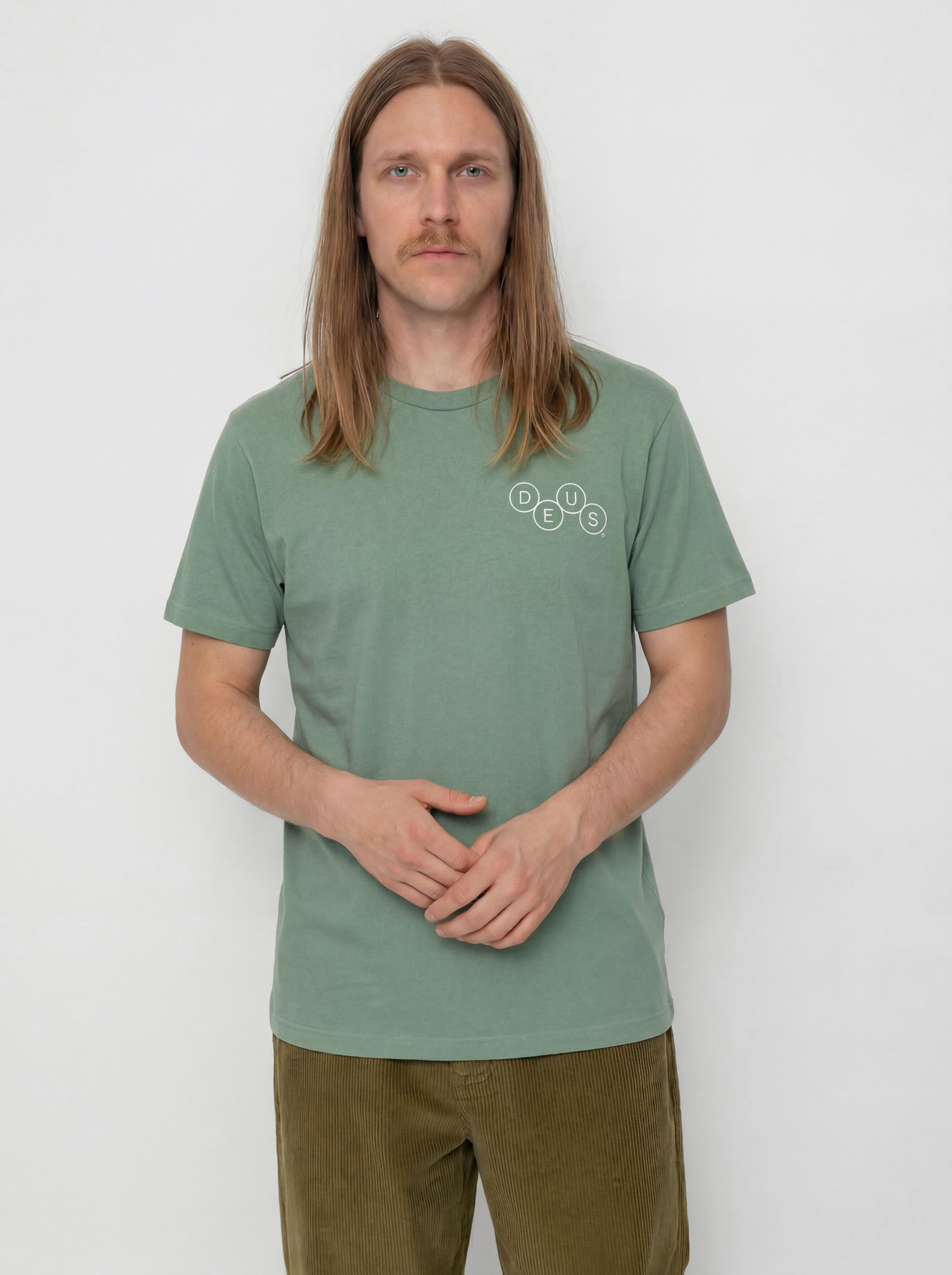 T-shirt Deus Ex Machina Mechanism (loden frost green)