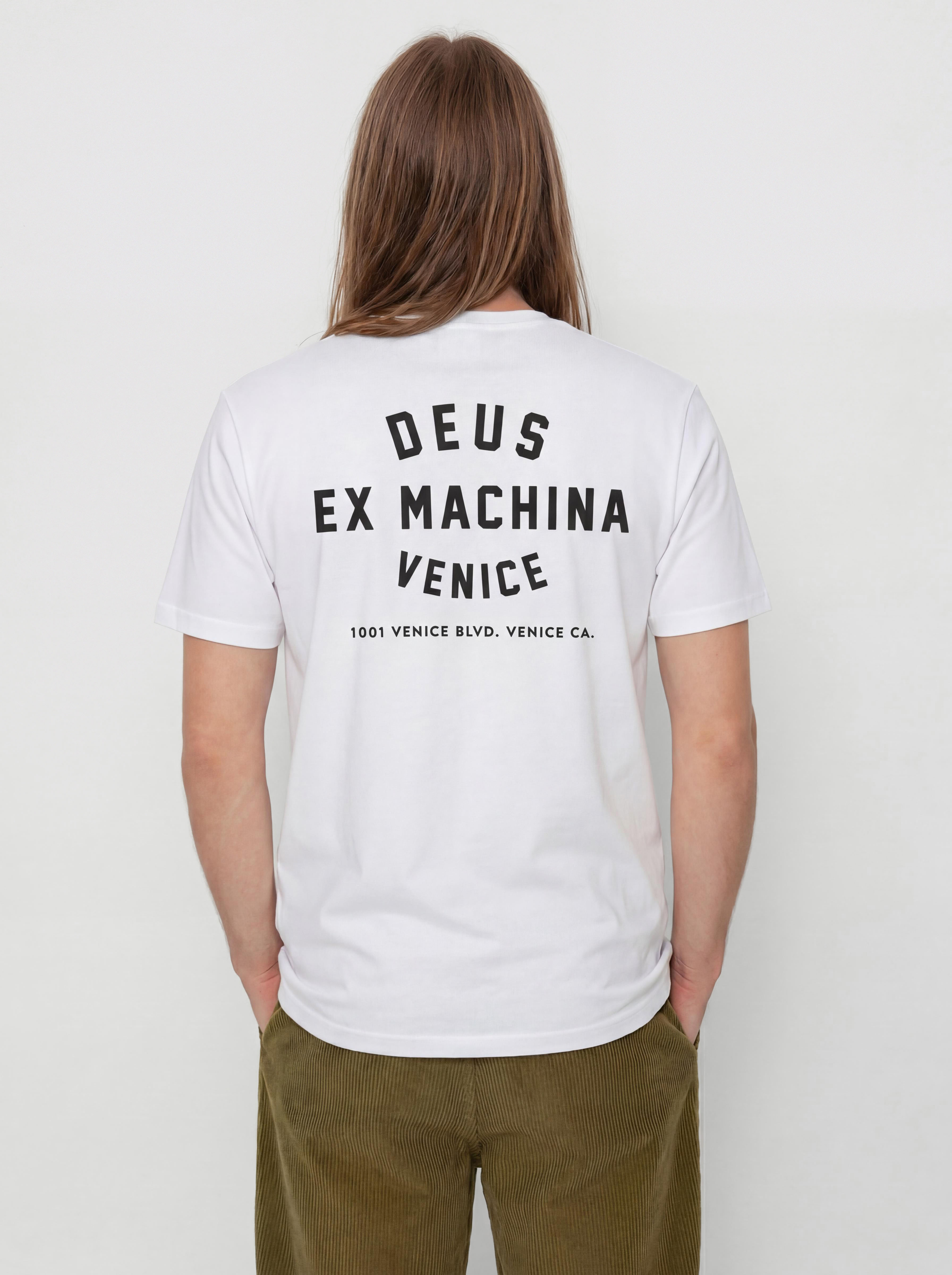 T-shirt Deus Ex Machina Venice Skull (white)