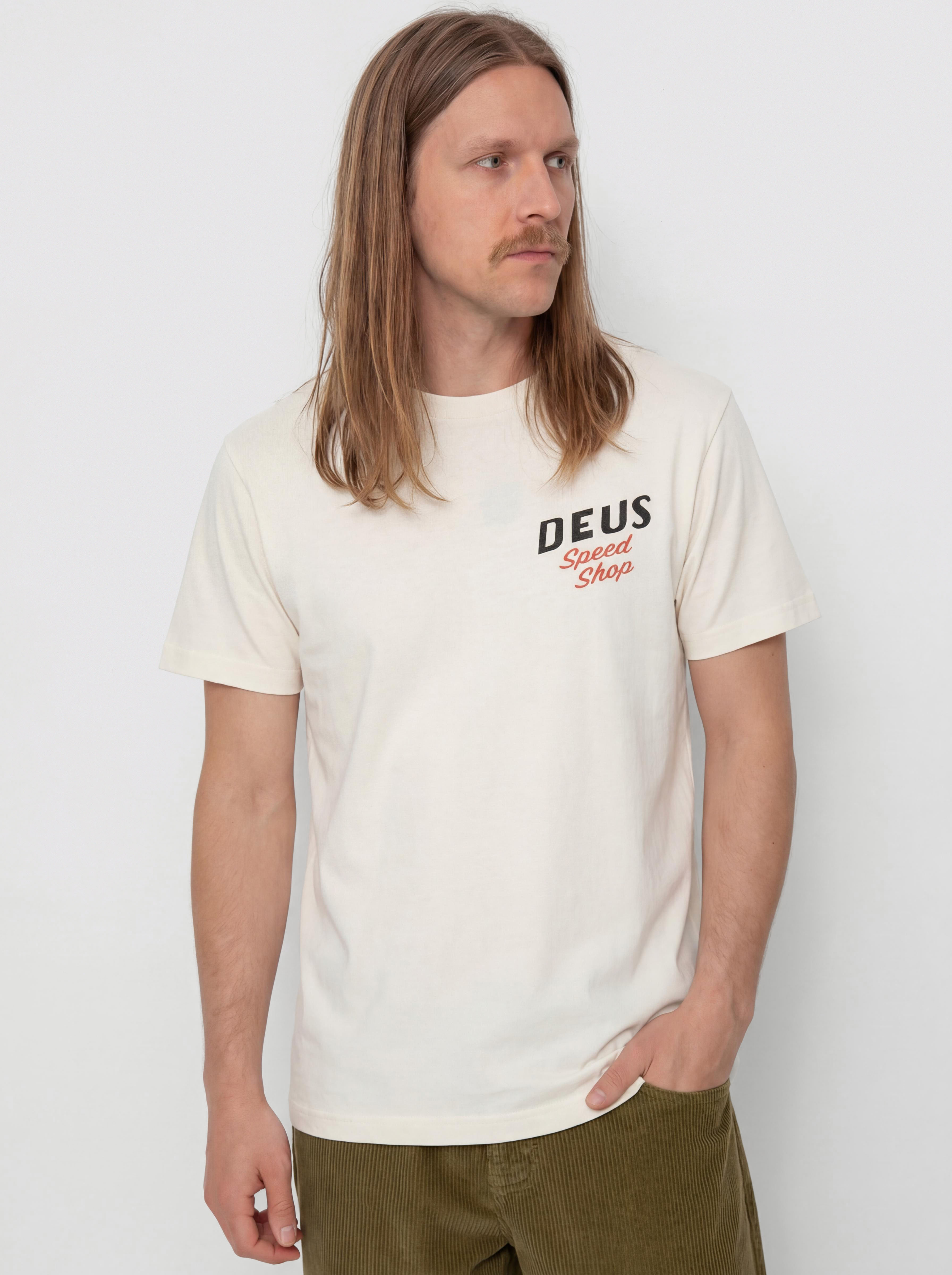 T-shirt Deus Ex Machina Dogleg (dirty white)