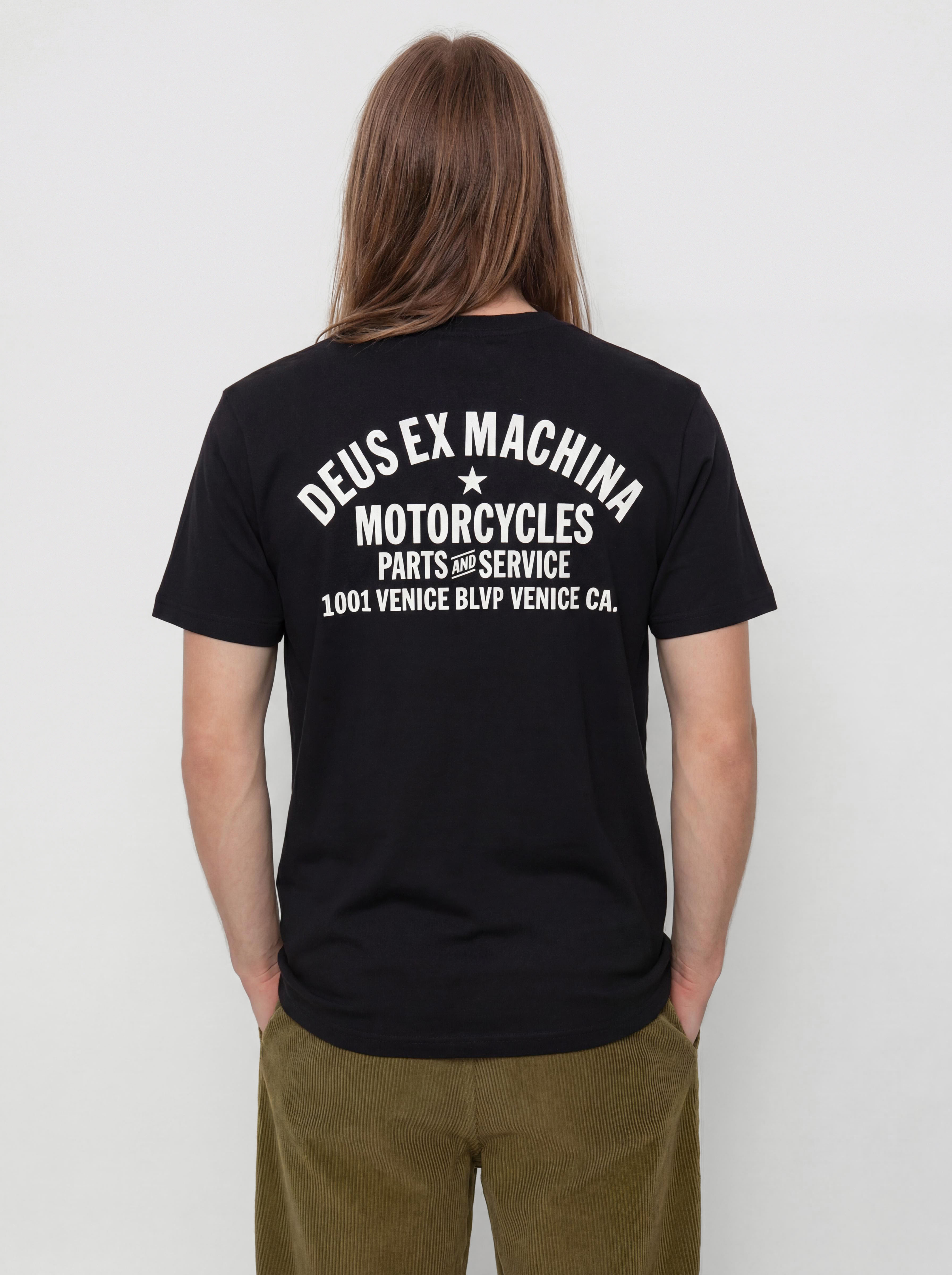 T-shirt Deus Ex Machina Venice Address (black)