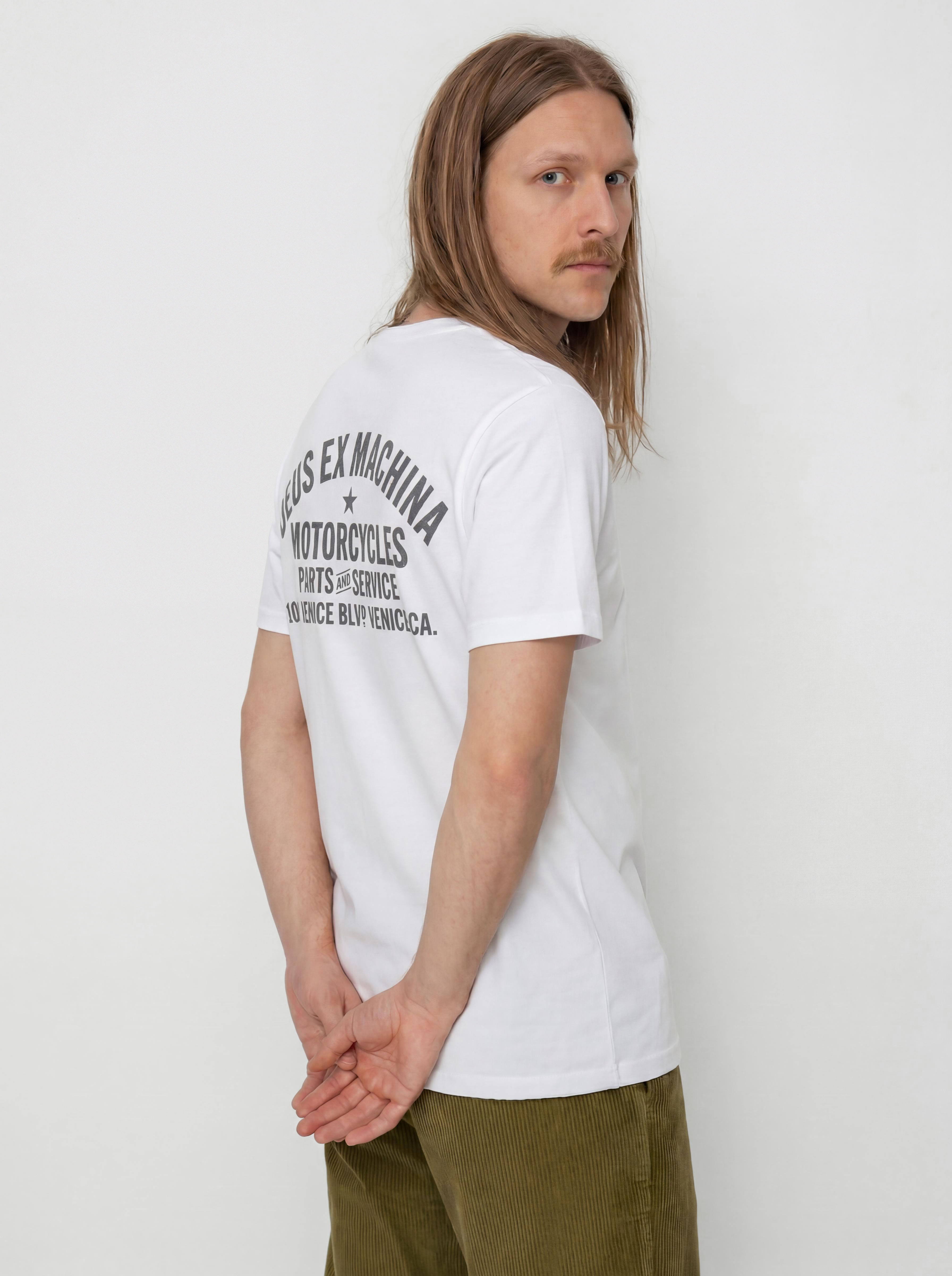 T-shirt Deus Ex Machina Venice Address (white)