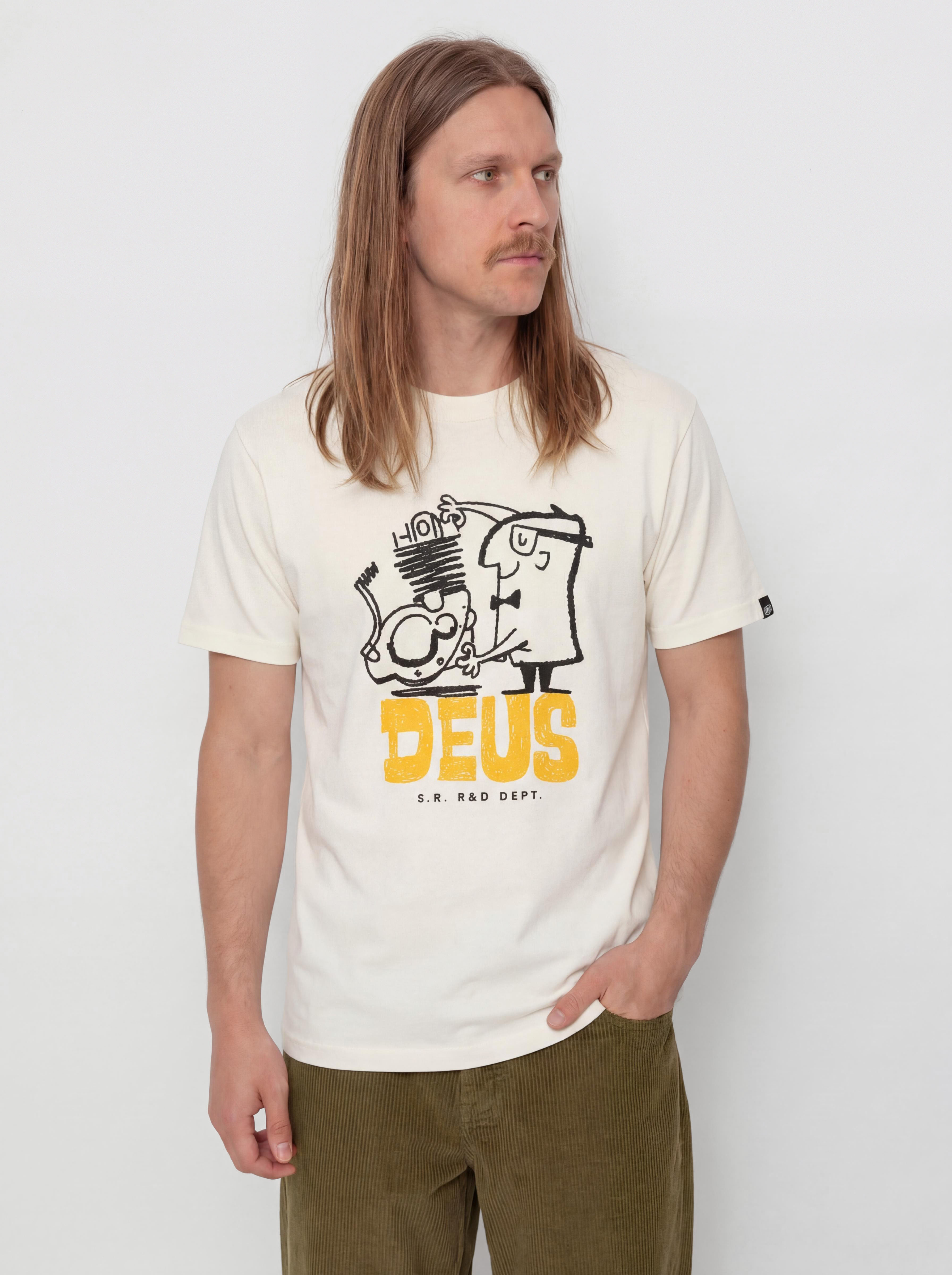 T-shirt Deus Ex Machina Erasarolgy (pristine white)