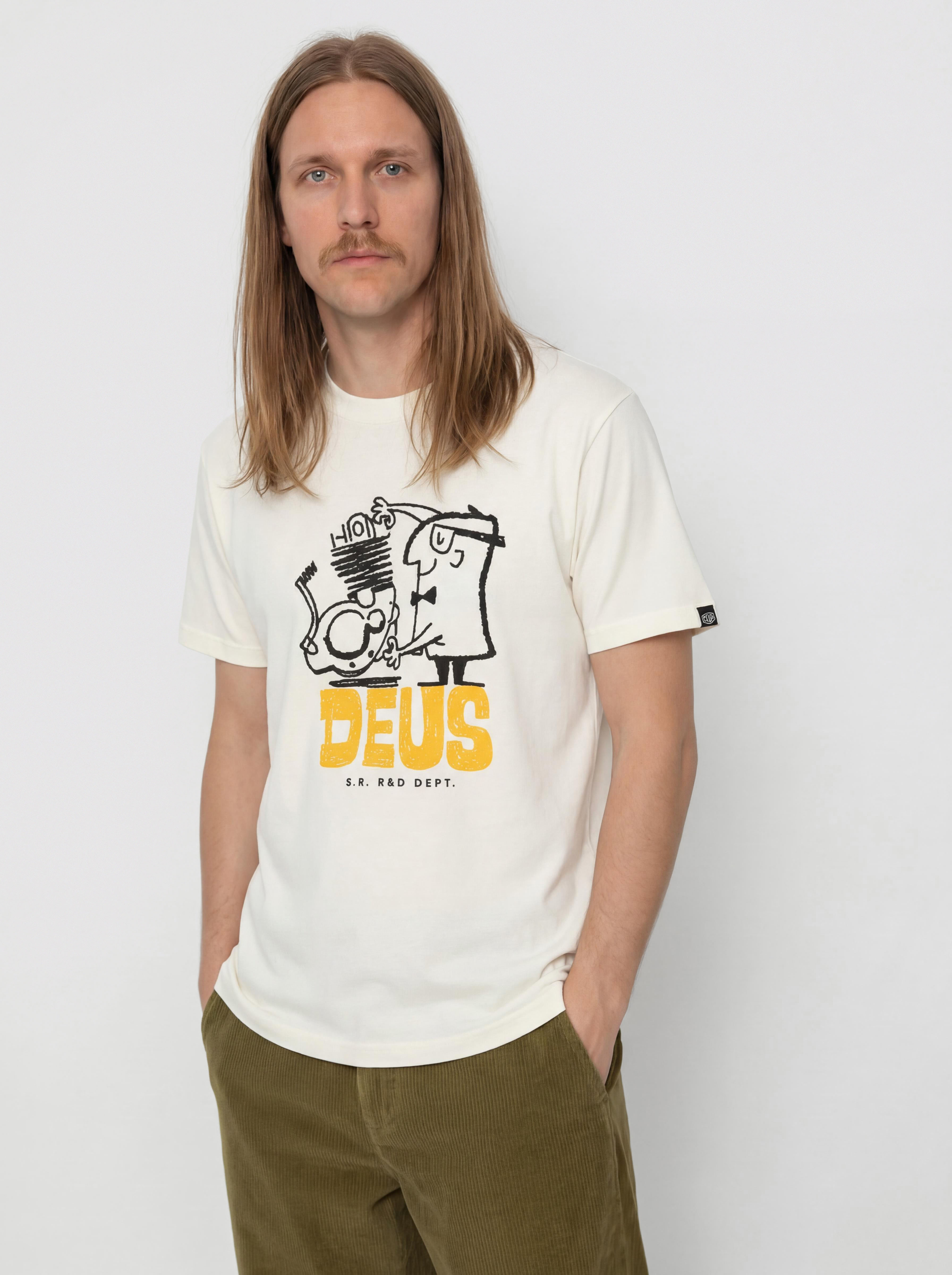 T-shirt Deus Ex Machina Erasarolgy (pristine white)
