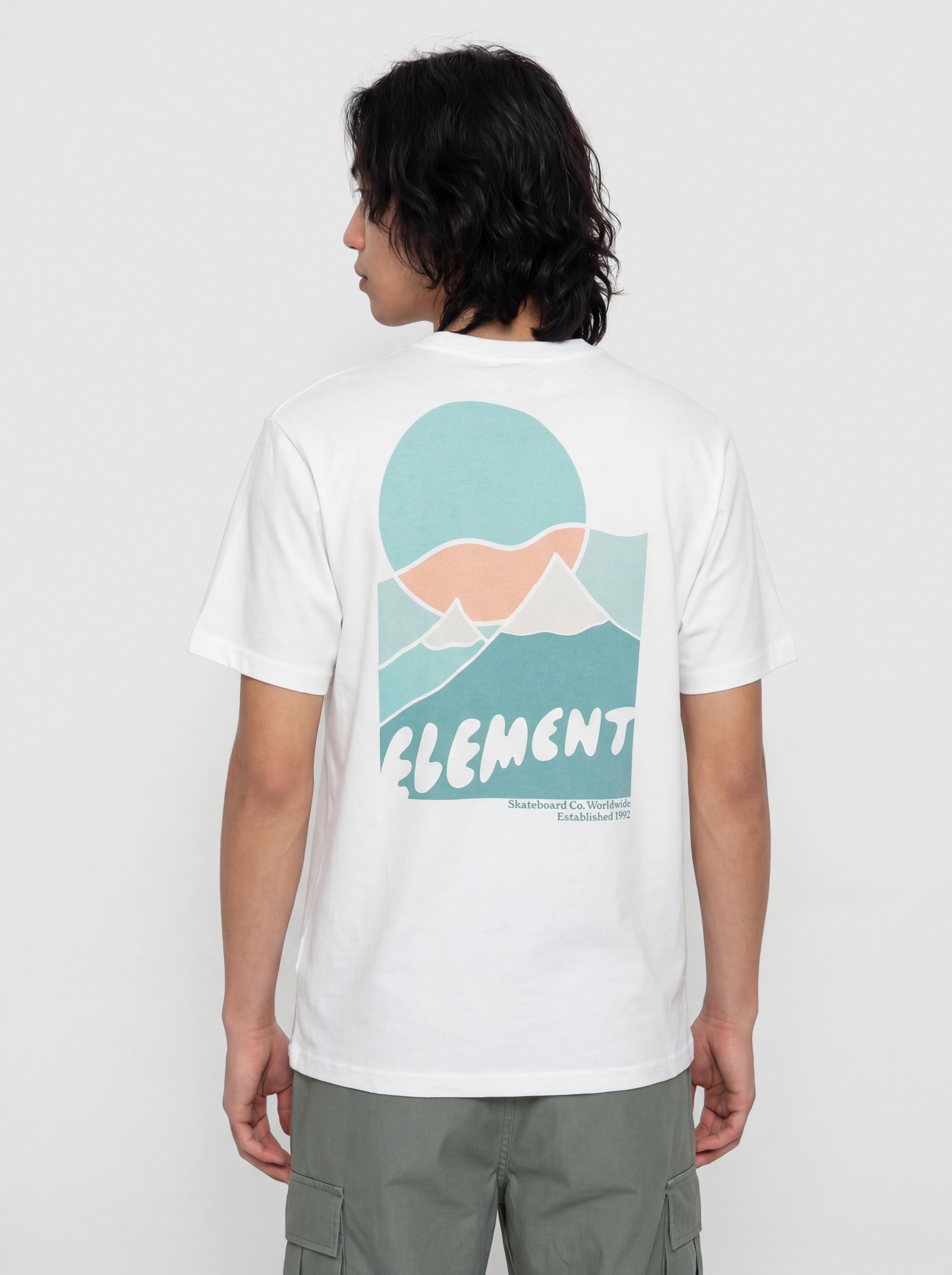 T-shirt Element Sunrise (optic white)