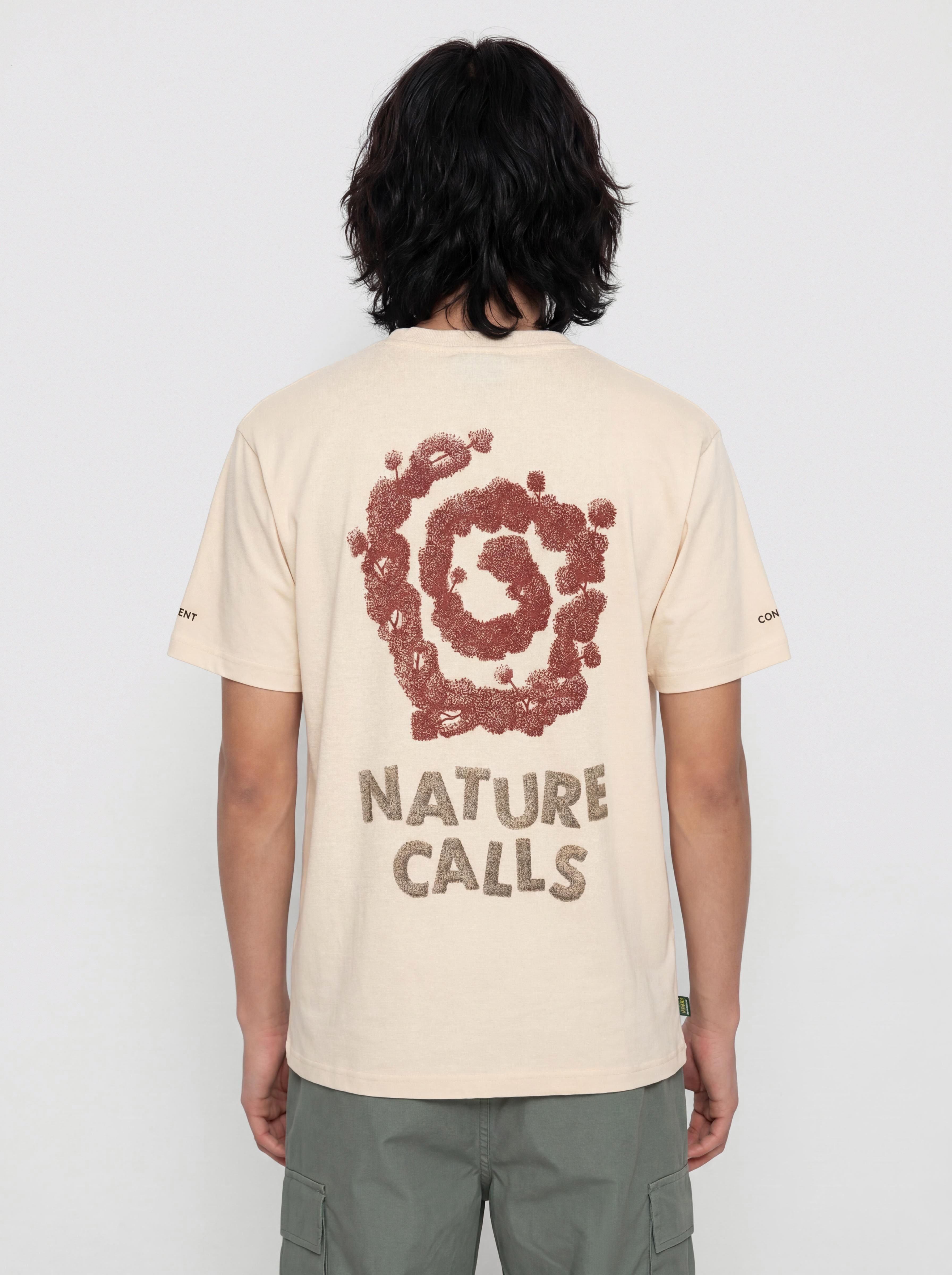 T-shirt Element Ocnc Spiral (parchment)