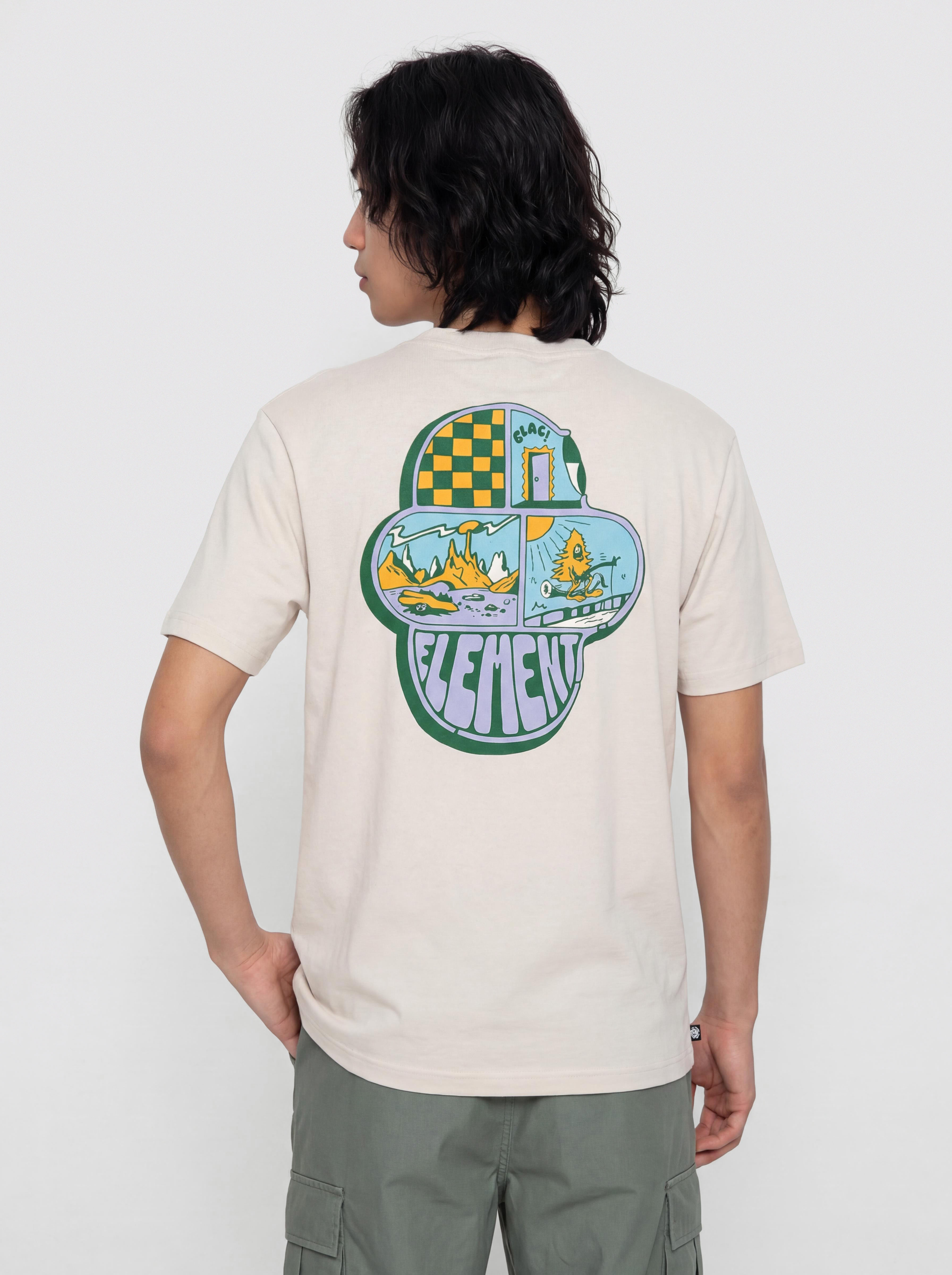 T-shirt Element Clac (oat milk)