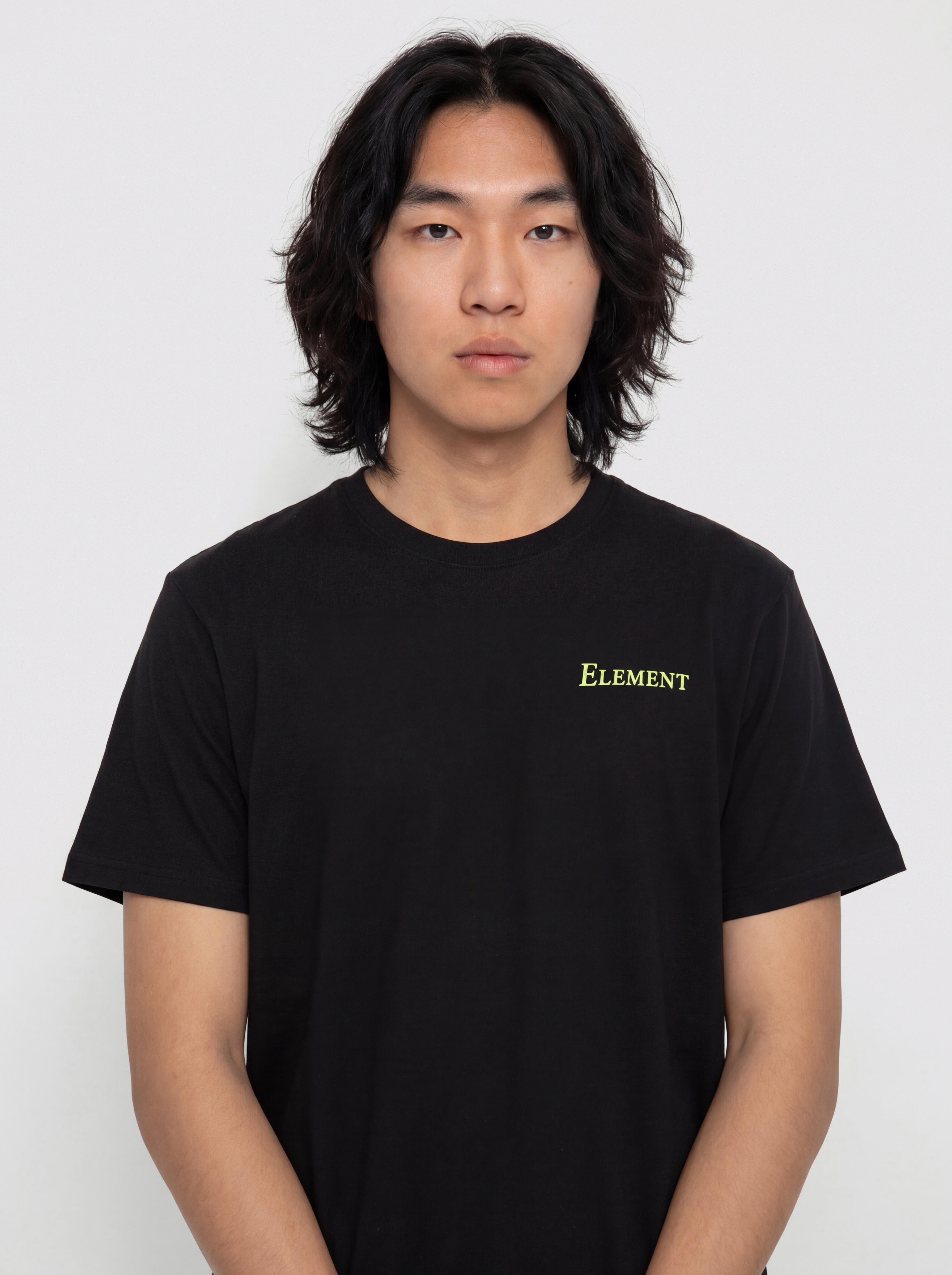T-shirt Element Tree Icon (flint black)